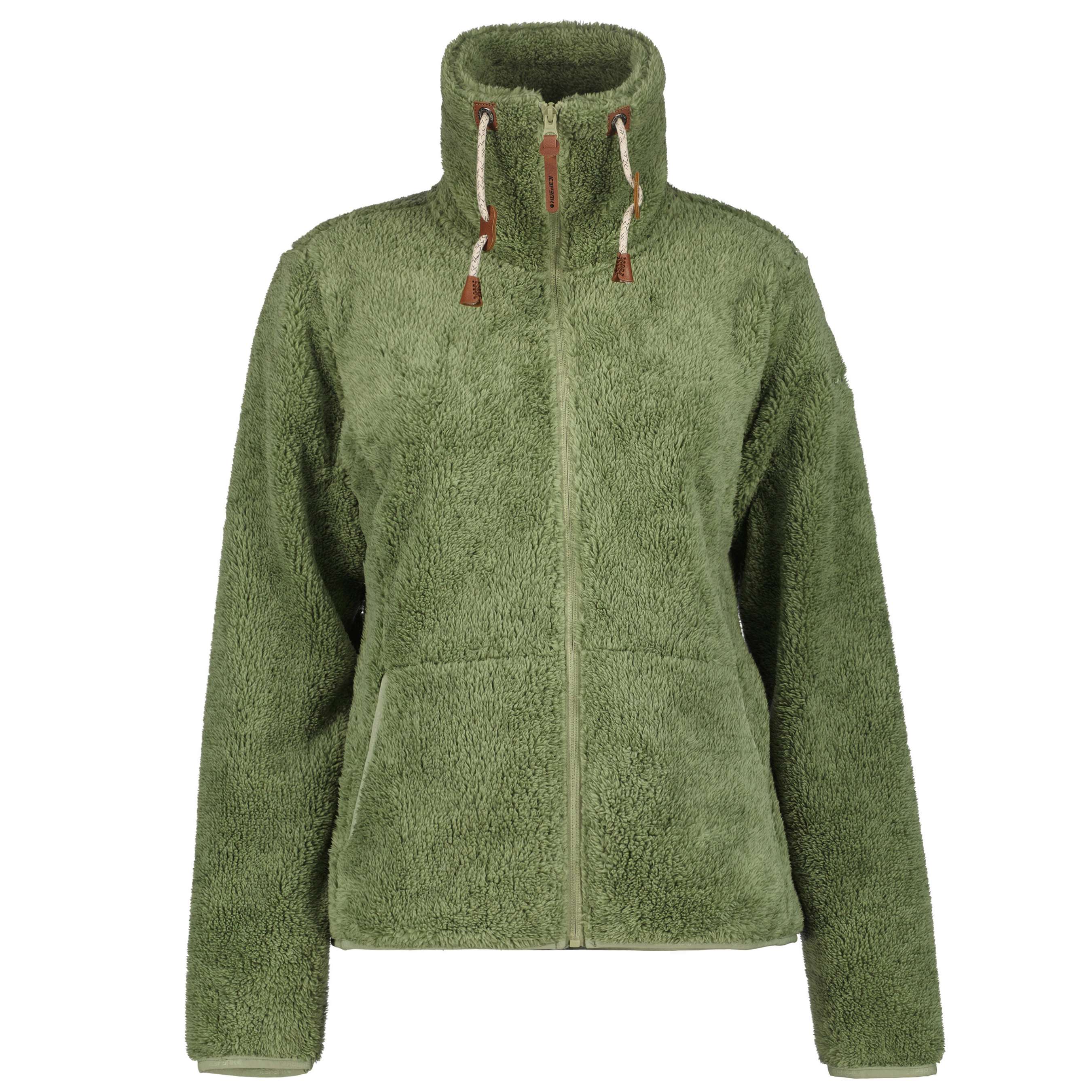 Icepeak Colony fleece vest dames light green 