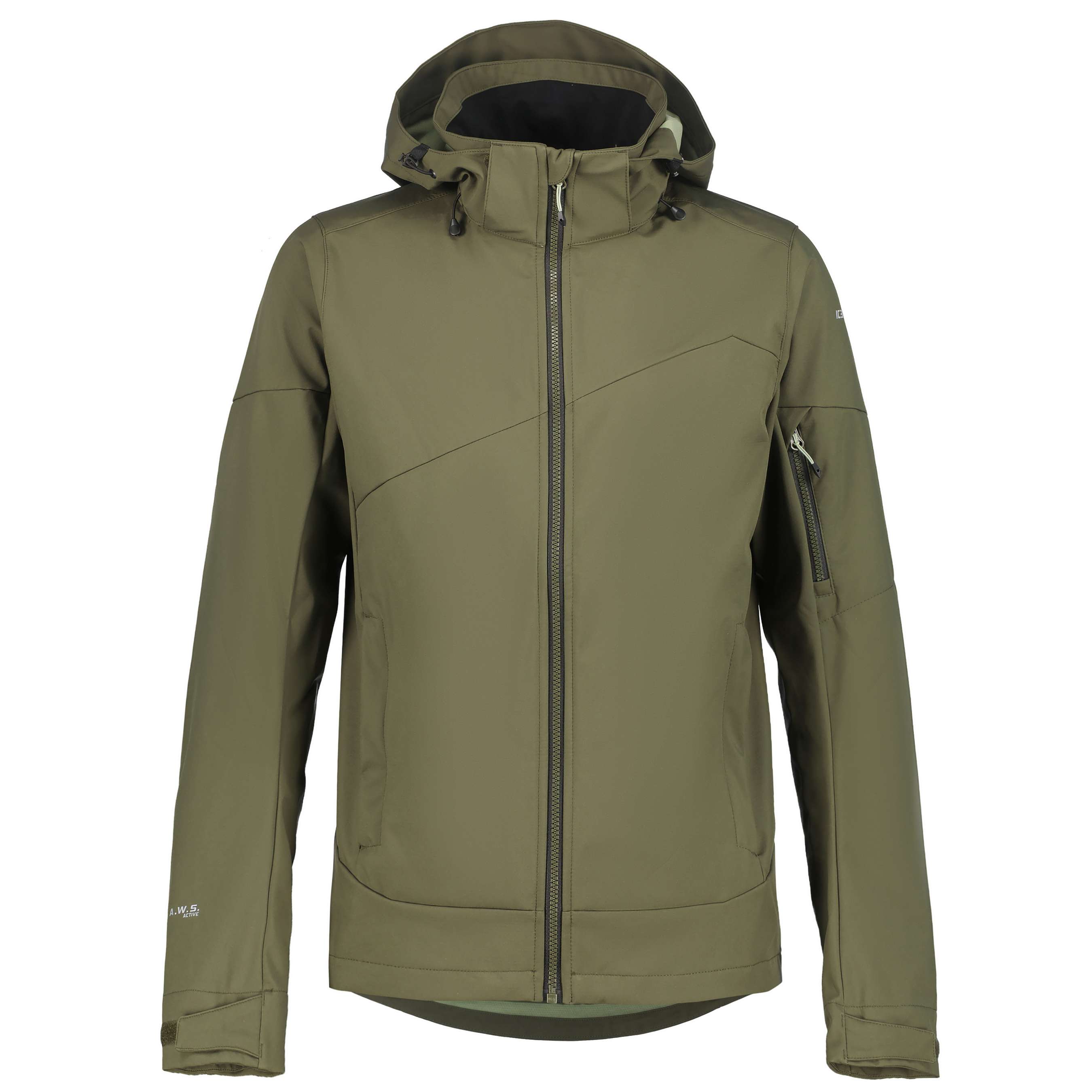 Icepeak Barmstedt softshell jas heren dark olive 
