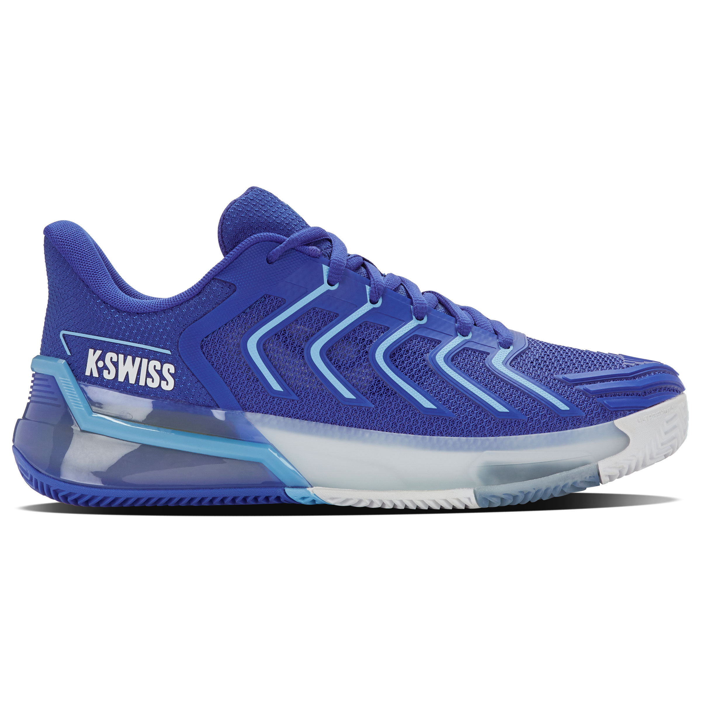K-Swiss Ultrashot 4 Clay tennisschoenen heren dazzling blue white baltic sea