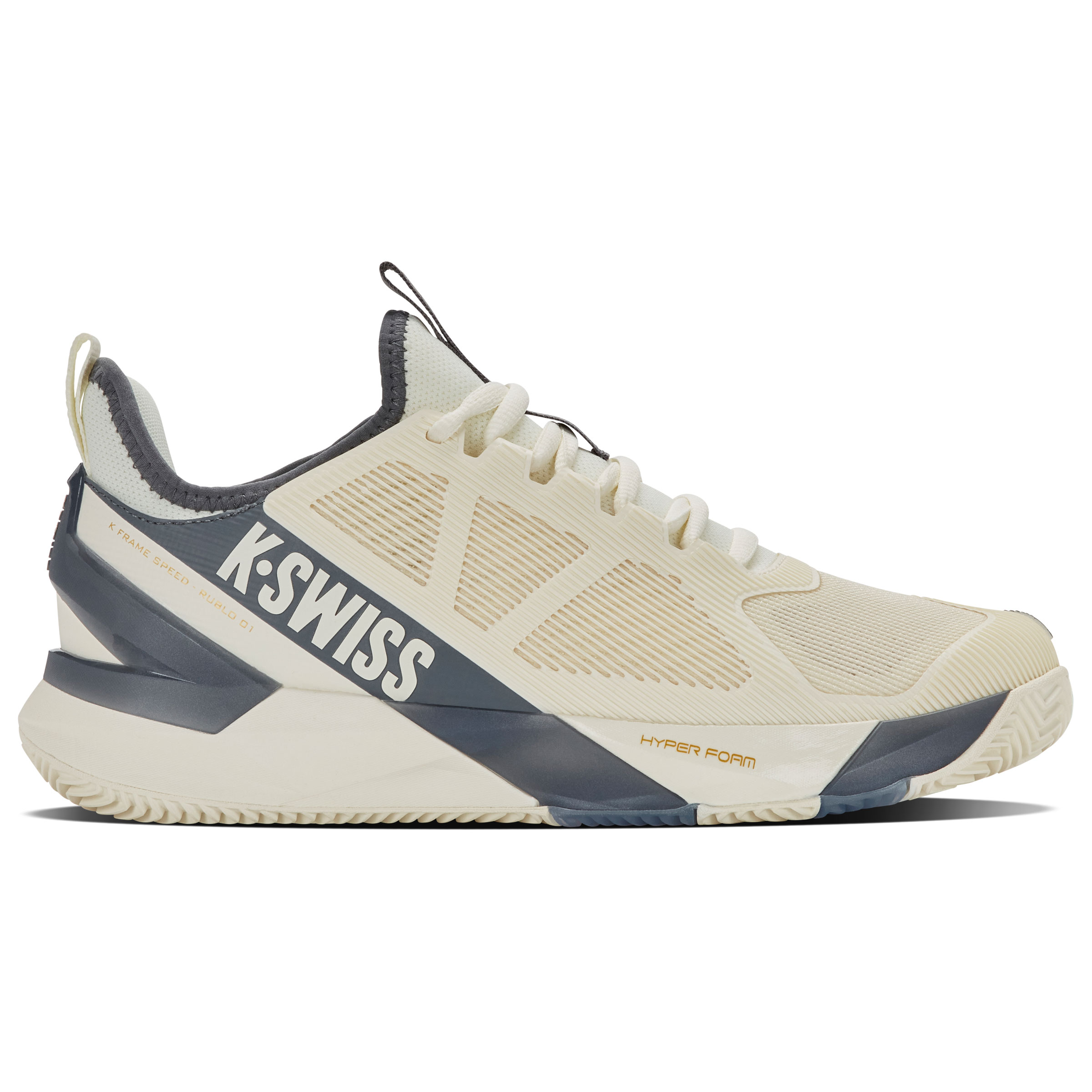 K-Swiss K-Frame Speed Rublo Clay tennisschoenen heren egret turbulence