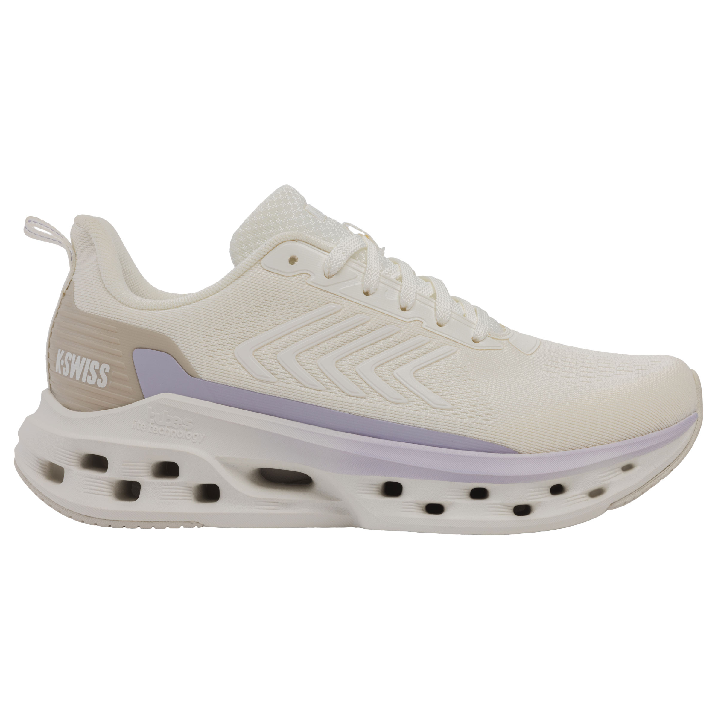 K-Swiss Melrose Tubes Lite hardloopschoenen dames snow white light gray lilac