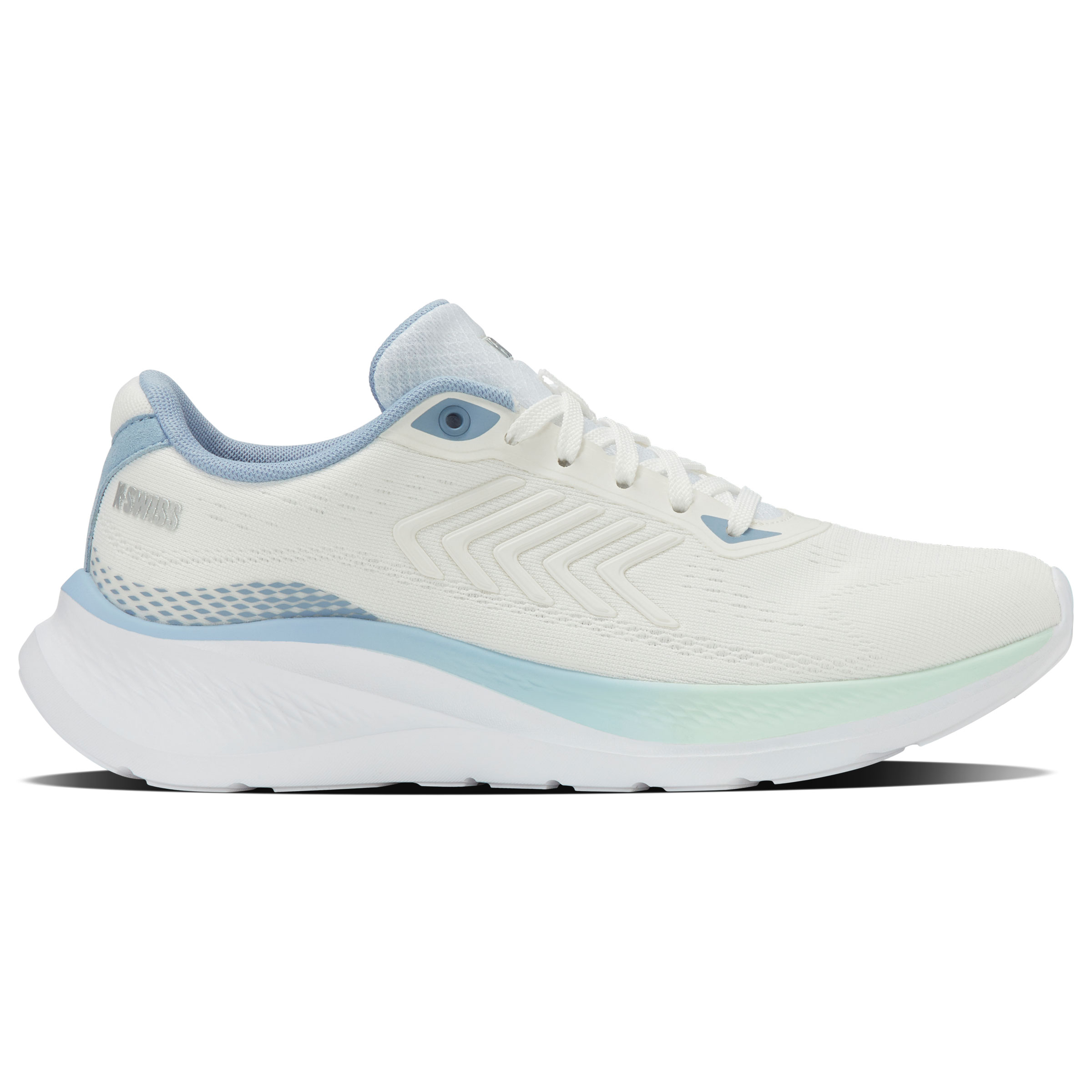 K-Swiss Selby hardloopschoenen dames bright white blue blizzard white