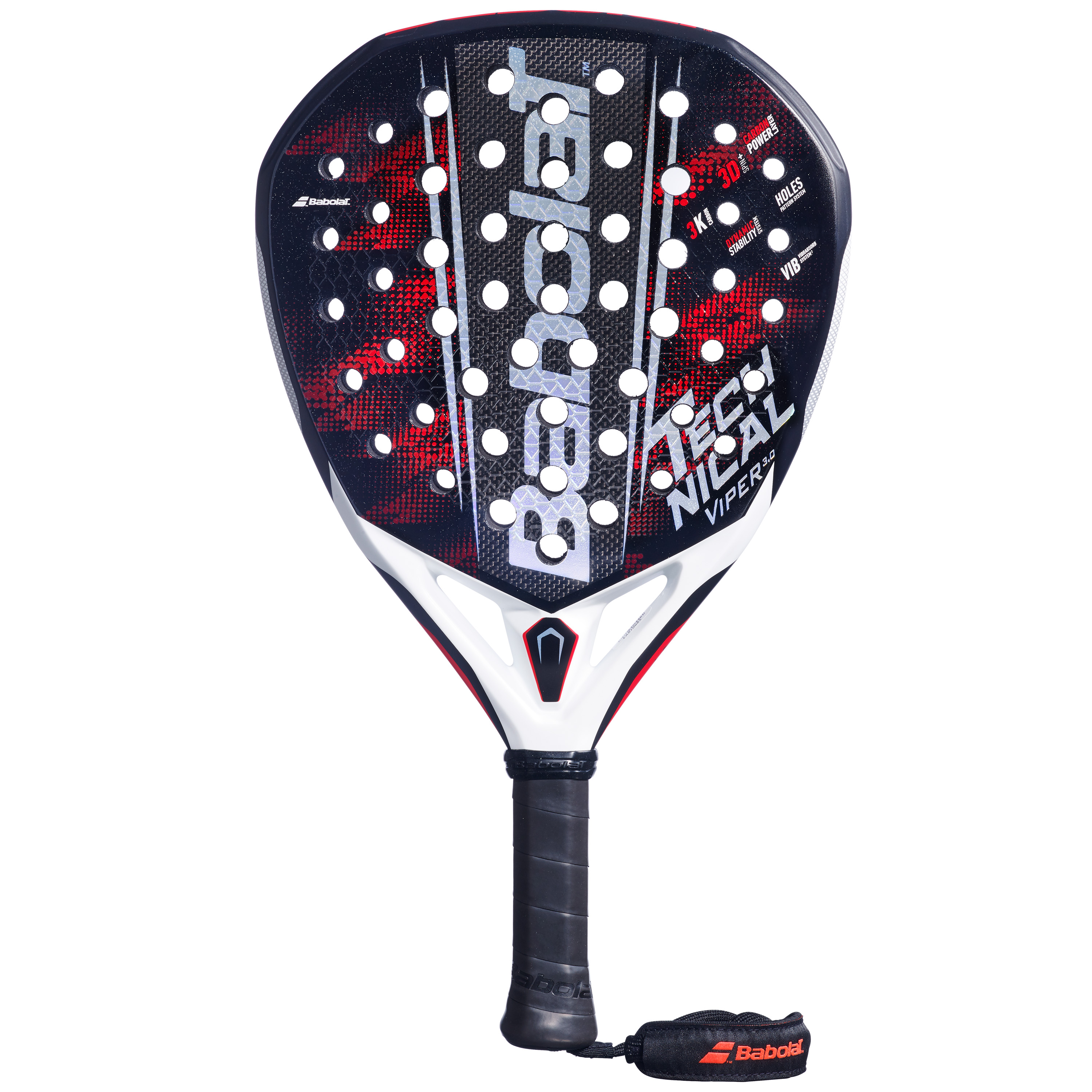 Babolat Technical Viper 3.0 padel racket red 