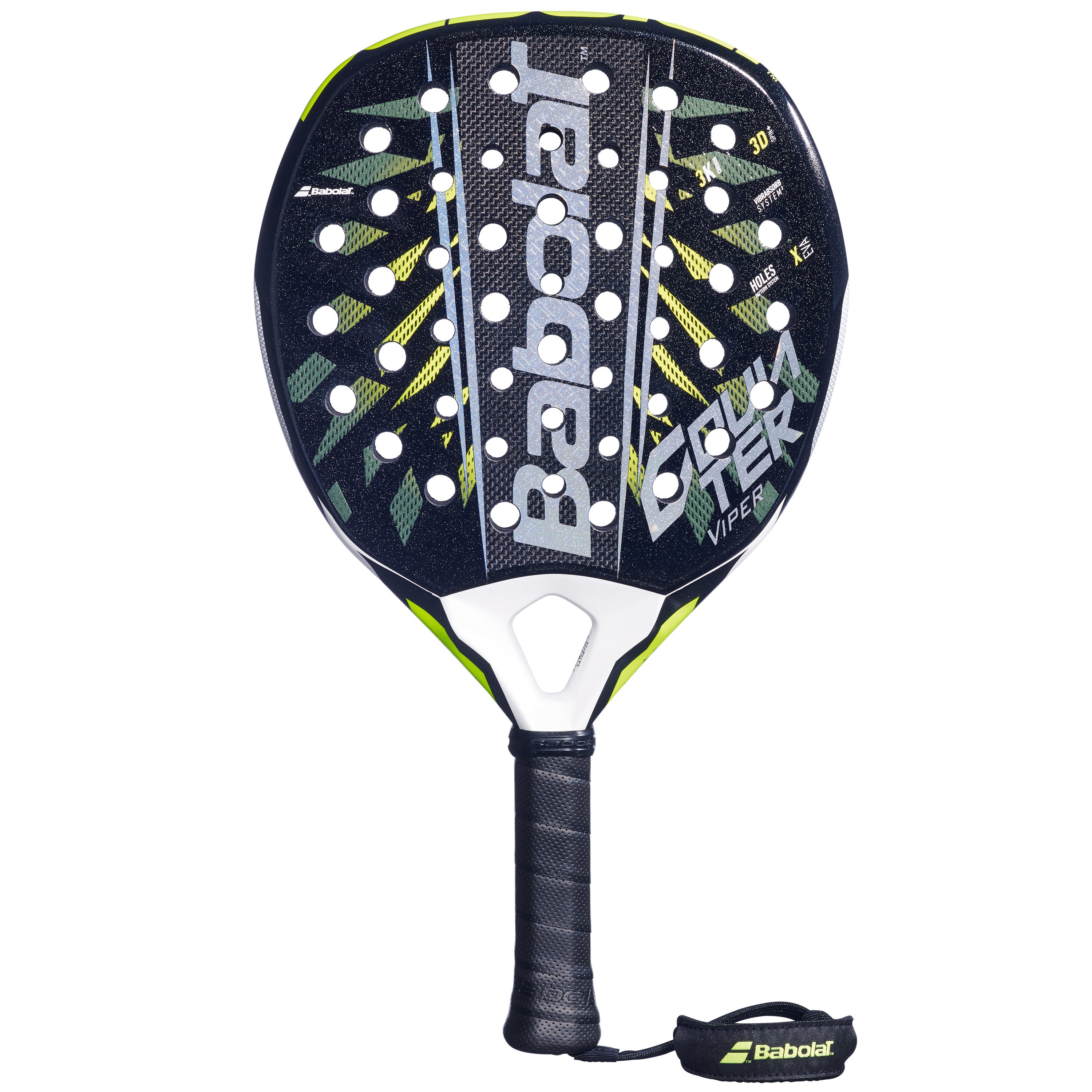 Babolat Counter Viper 2.6 padel racket yellow 
