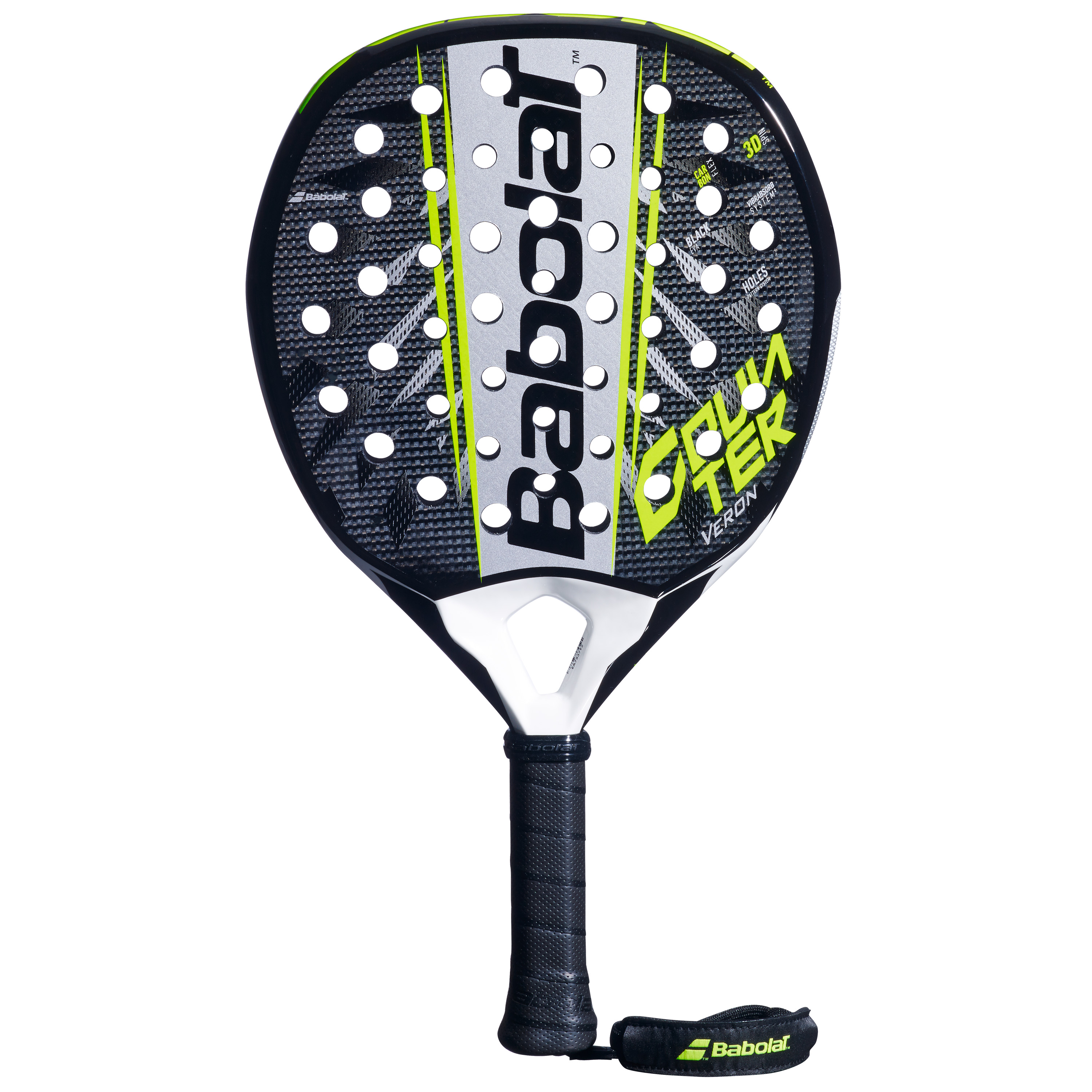 Babolat Counter Veron 2.6 padel racket yellow 