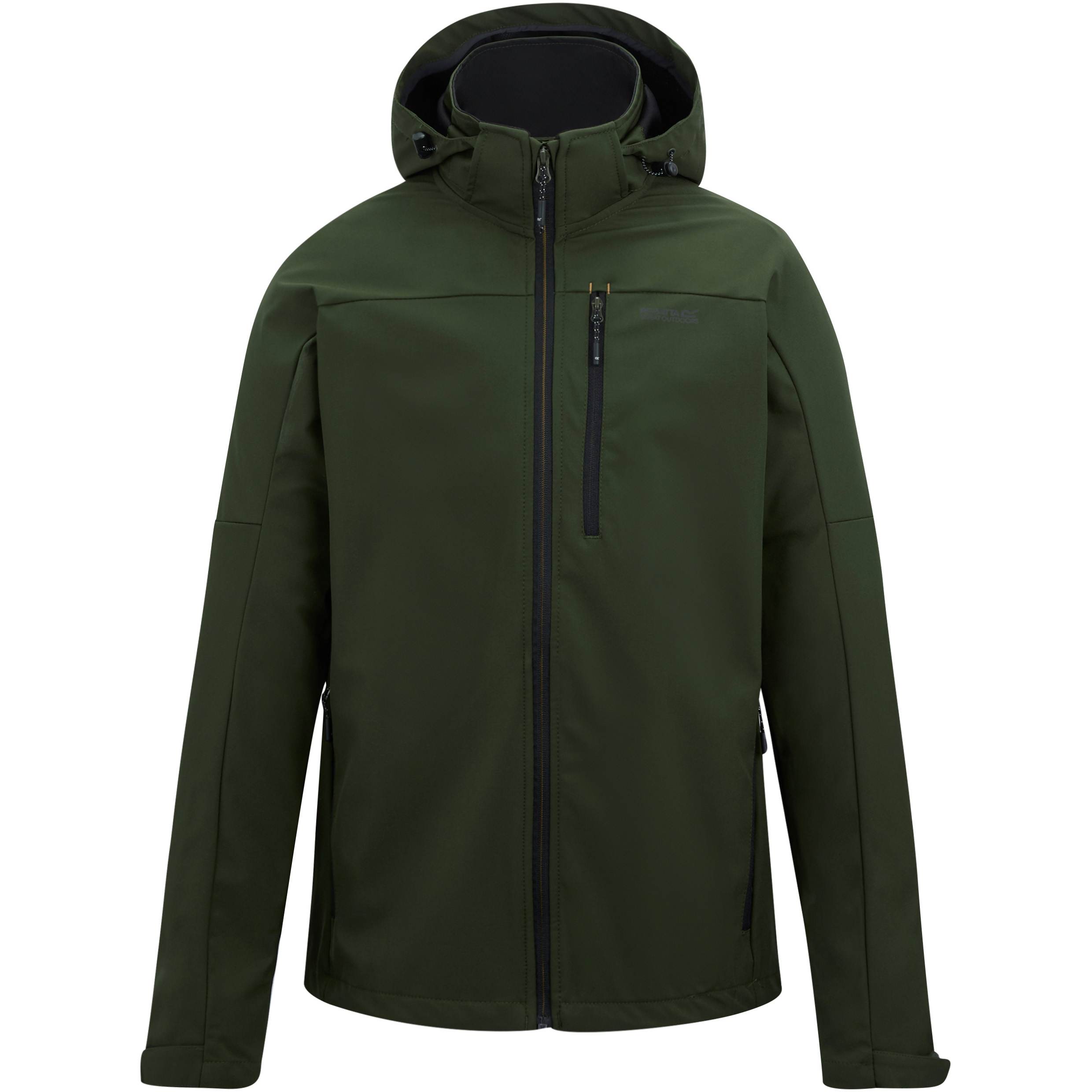 Regatta Arana Waterproof softshell jas heren dark khaki green