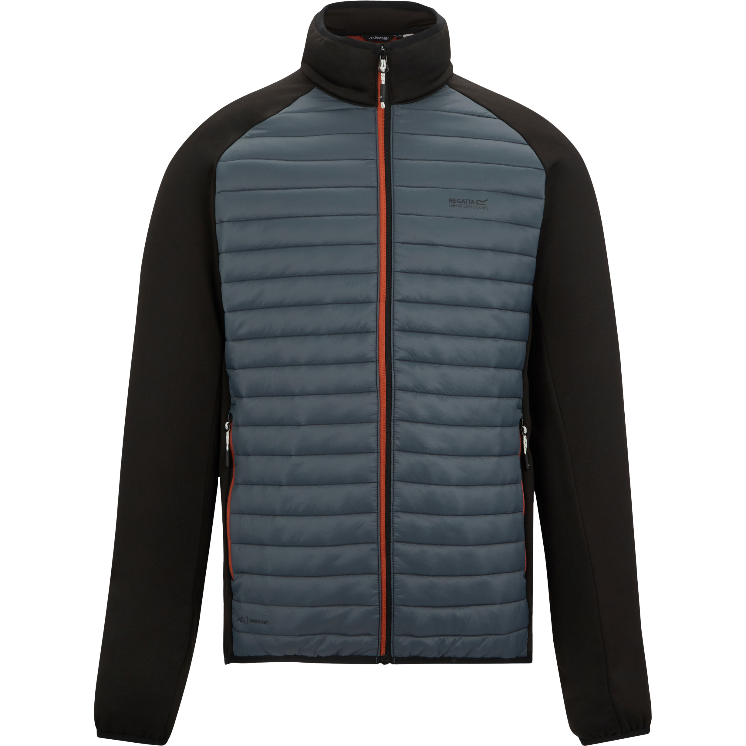 Regatta Clumber Hybrid outdoor jack heren dark storm black 