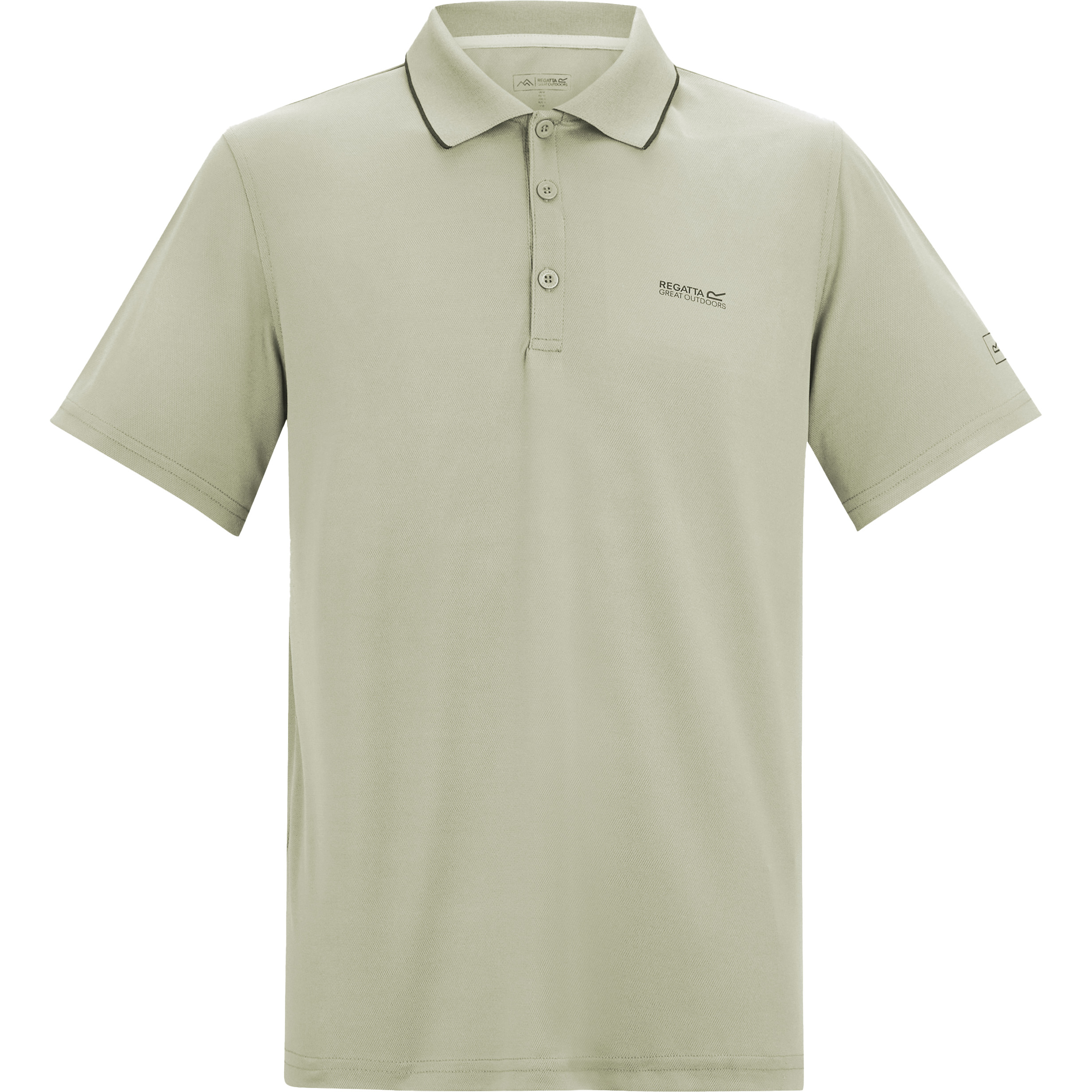 Regatta Maverik V Active polo heren abbeystone beige 