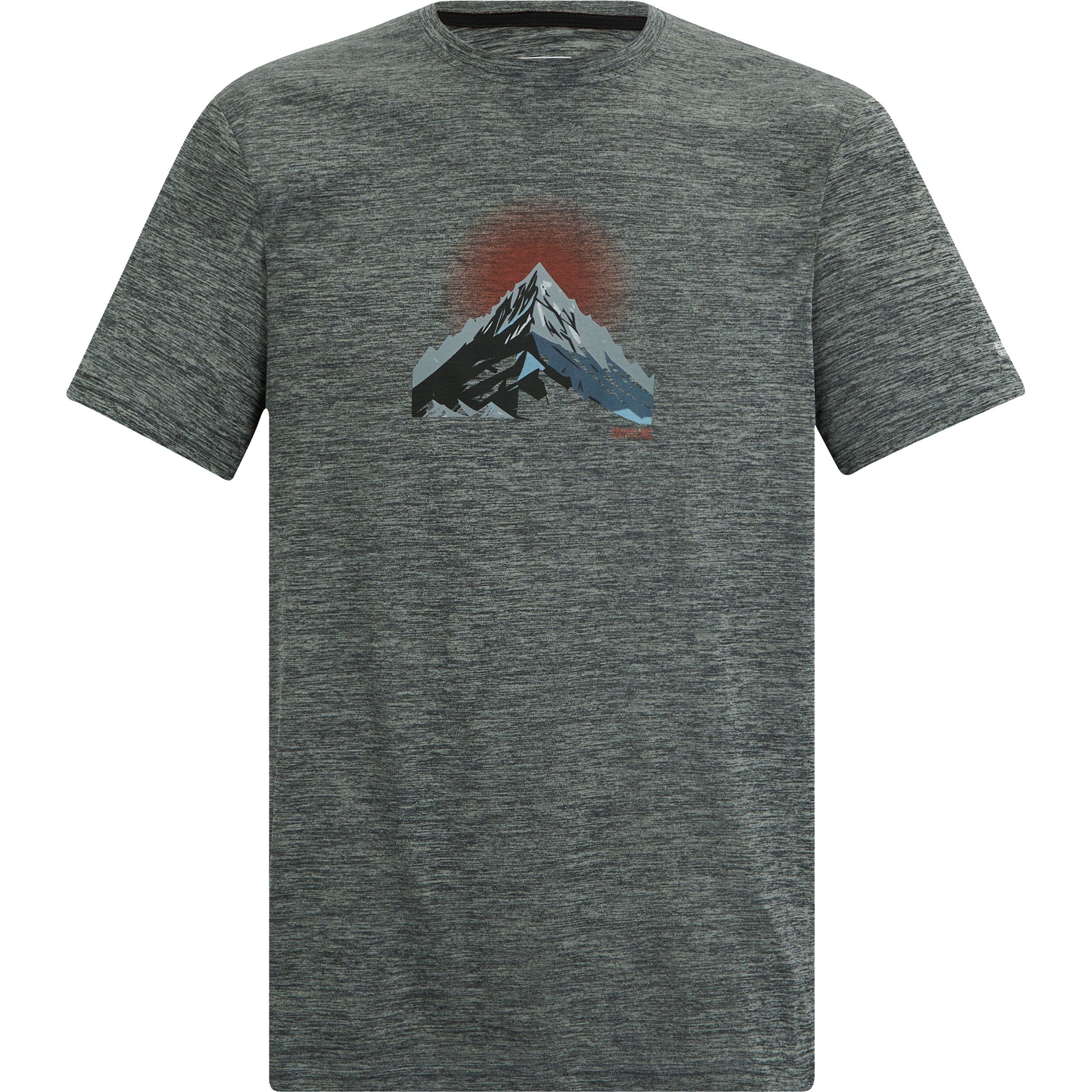 Regatta Fingal Graphic shirt heren dark storm 