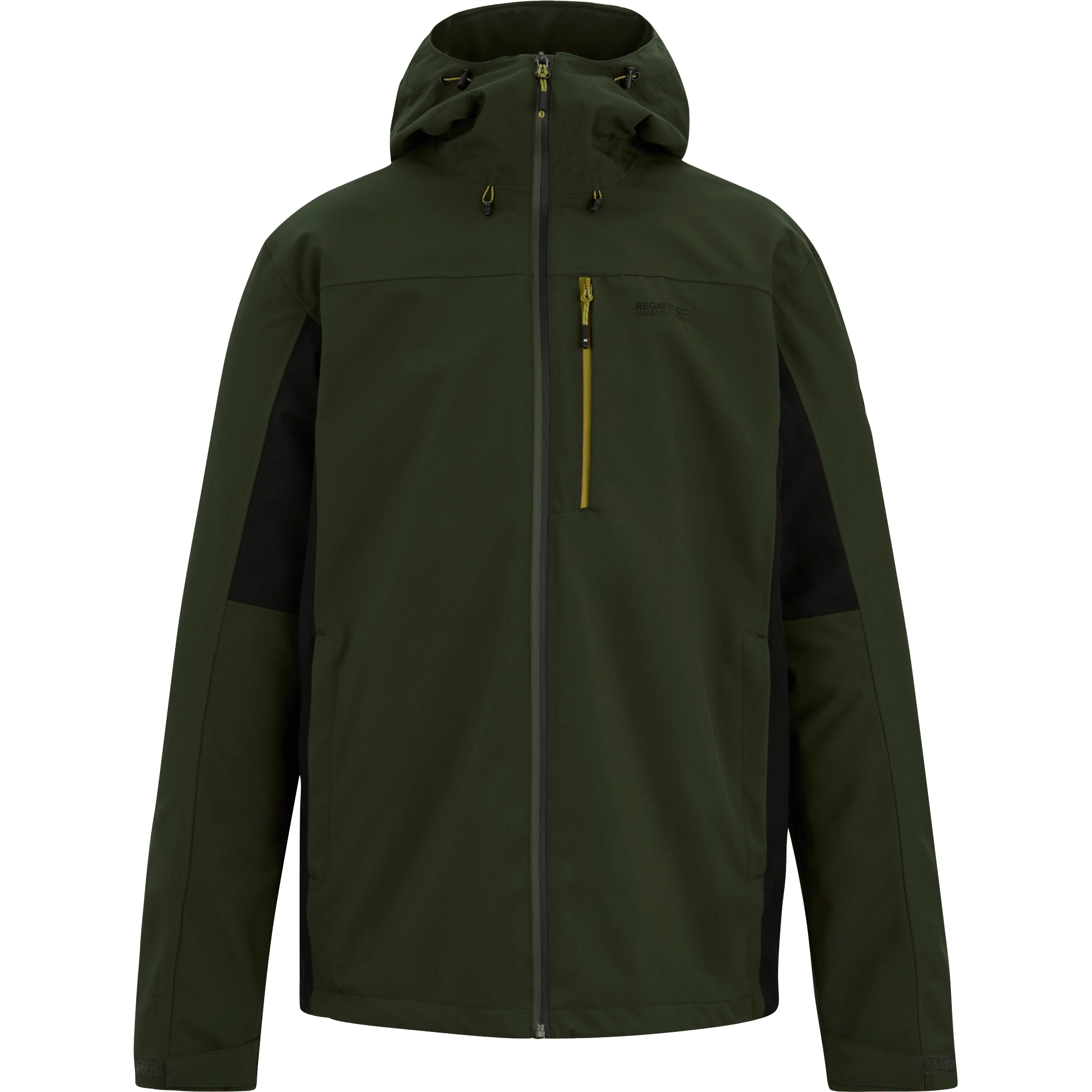 Regatta Birchdale II Waterproof outdoor jack heren dark khaki black