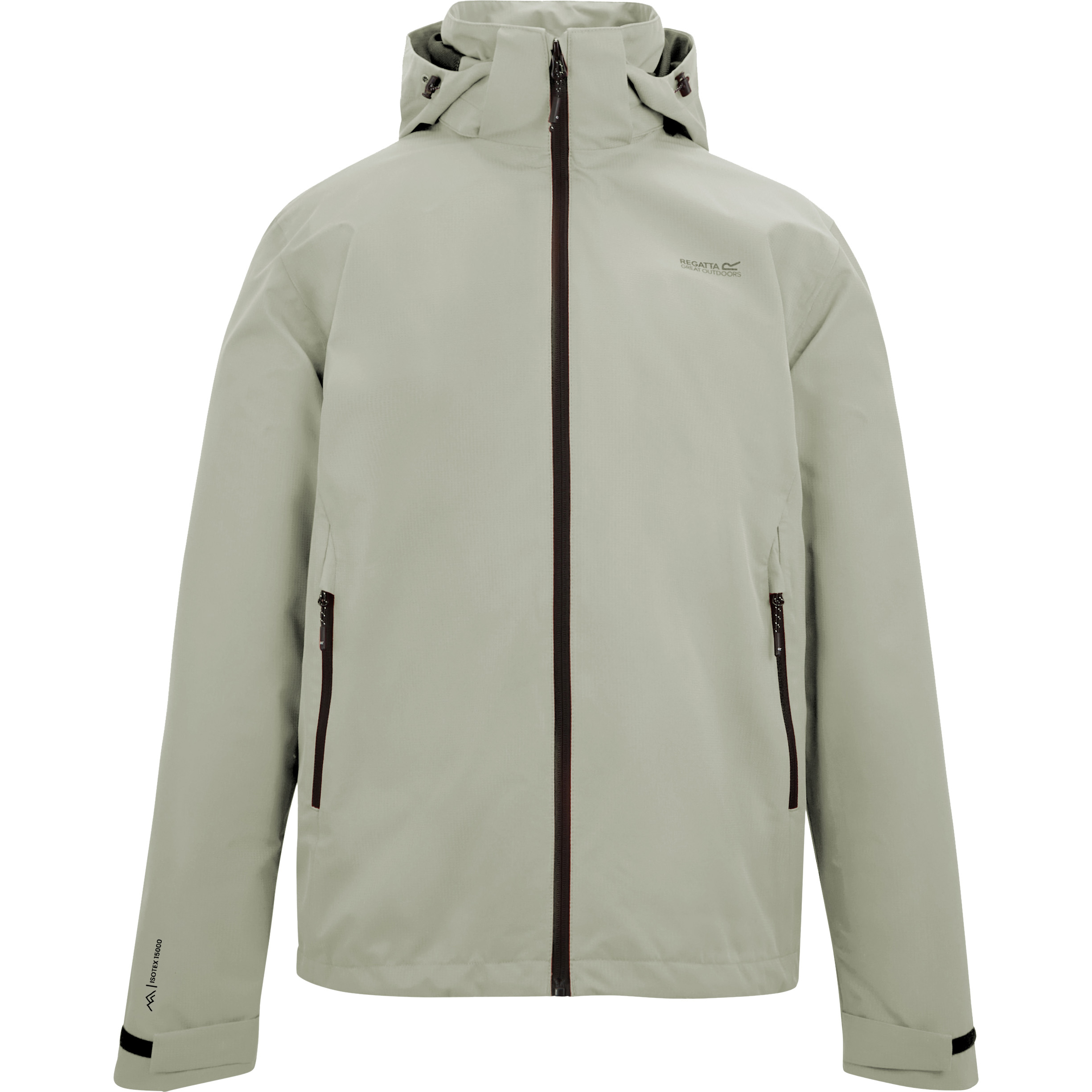 Regatta Oakhowe Waterproof outdoor jack heren abbeystone beige