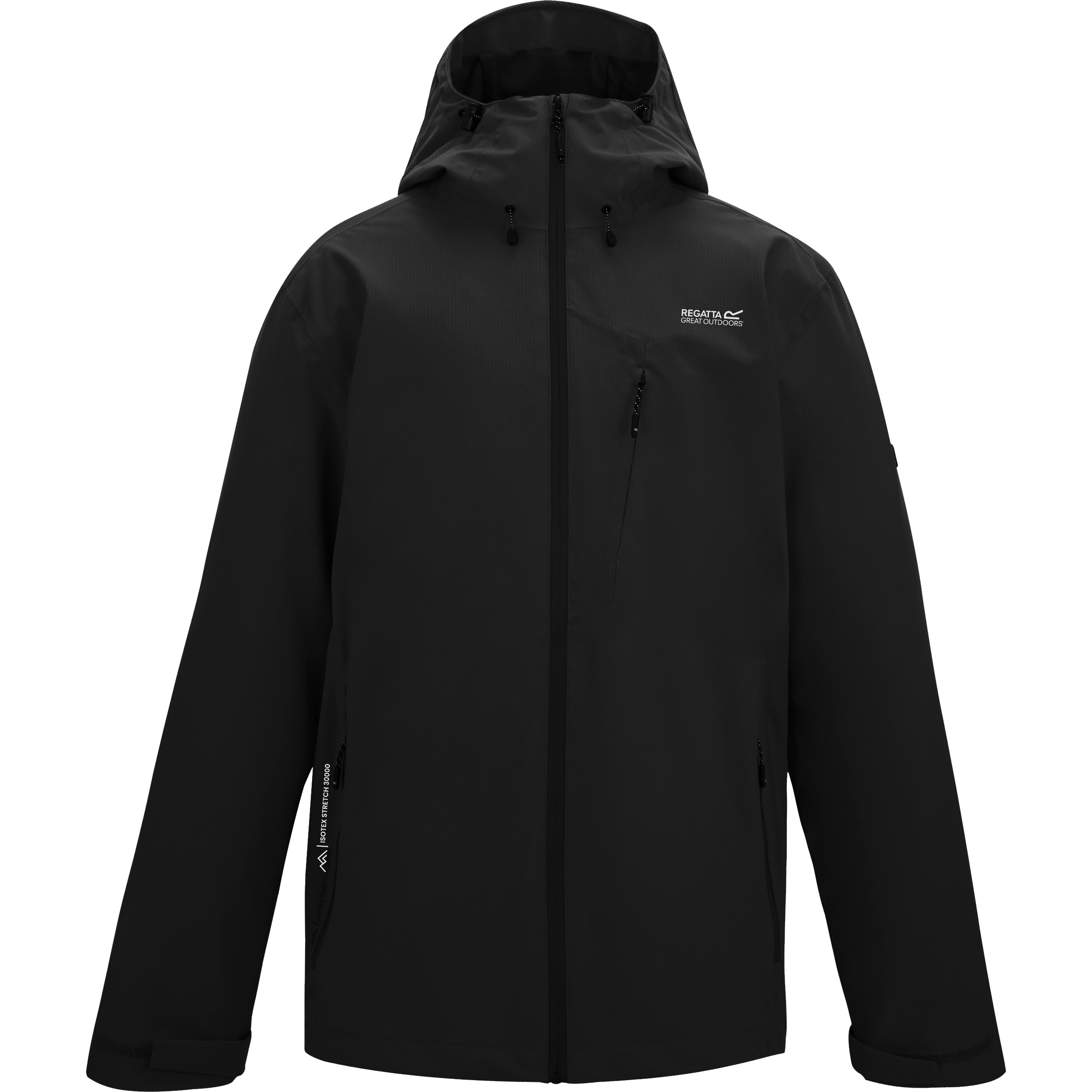 Regatta Oklarna Waterproof outdoor jack heren black 