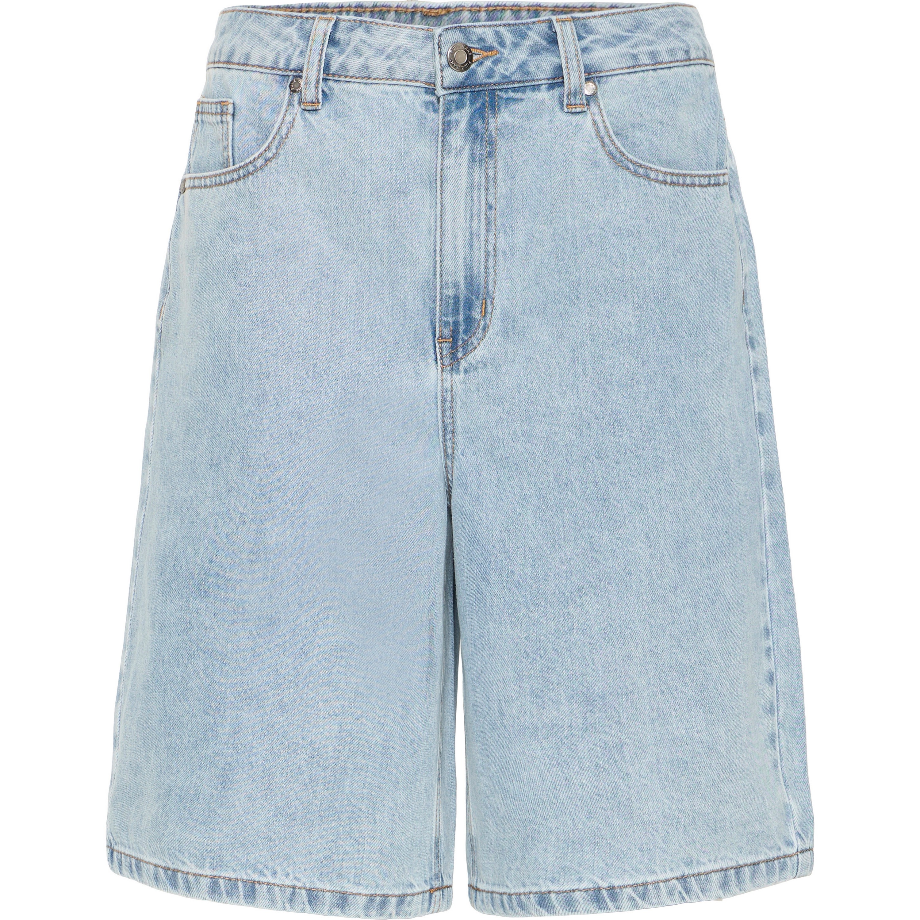 Pulz PZBRIDGET short dames light blue denim 