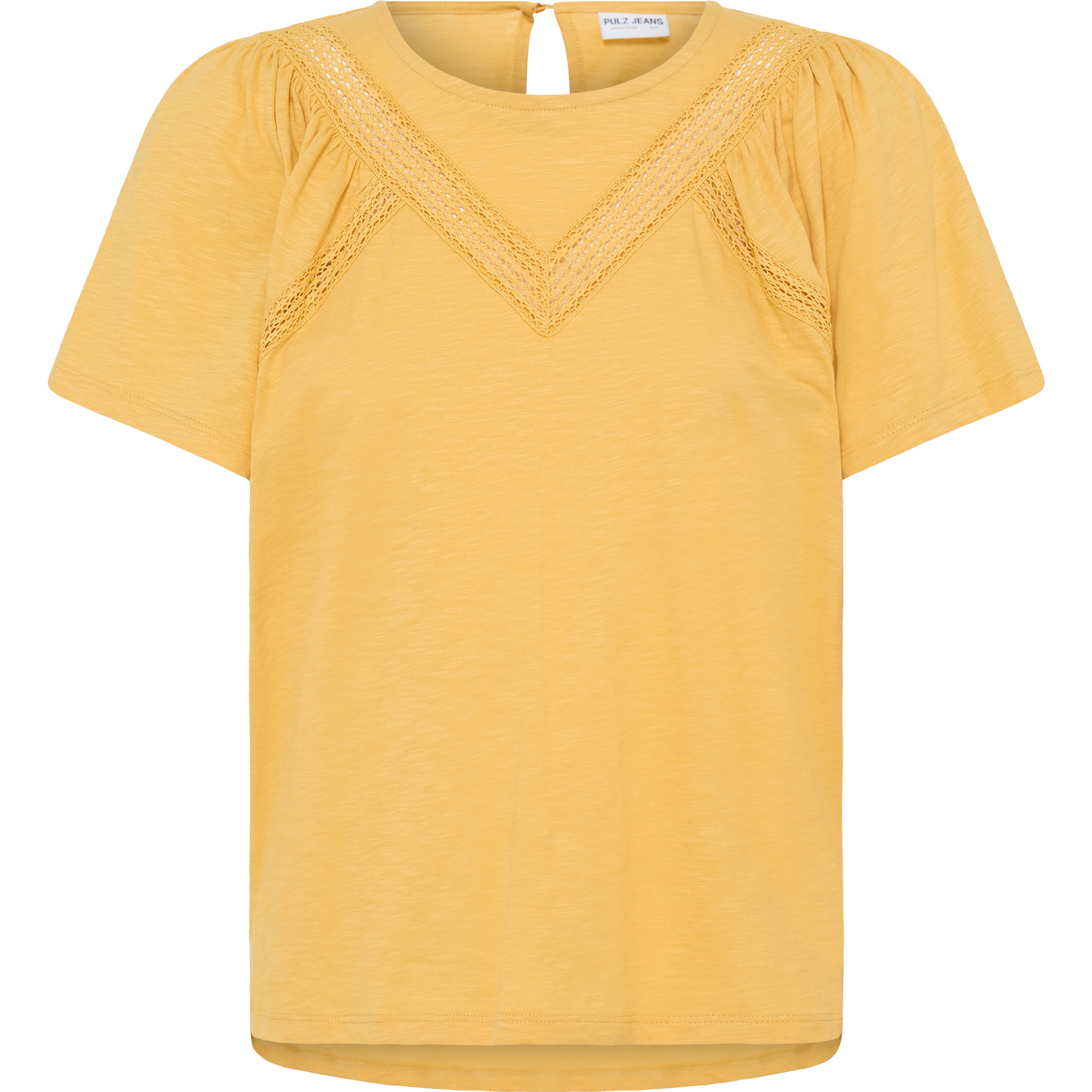 Pulz PZBIANCA shirt dames ochre 