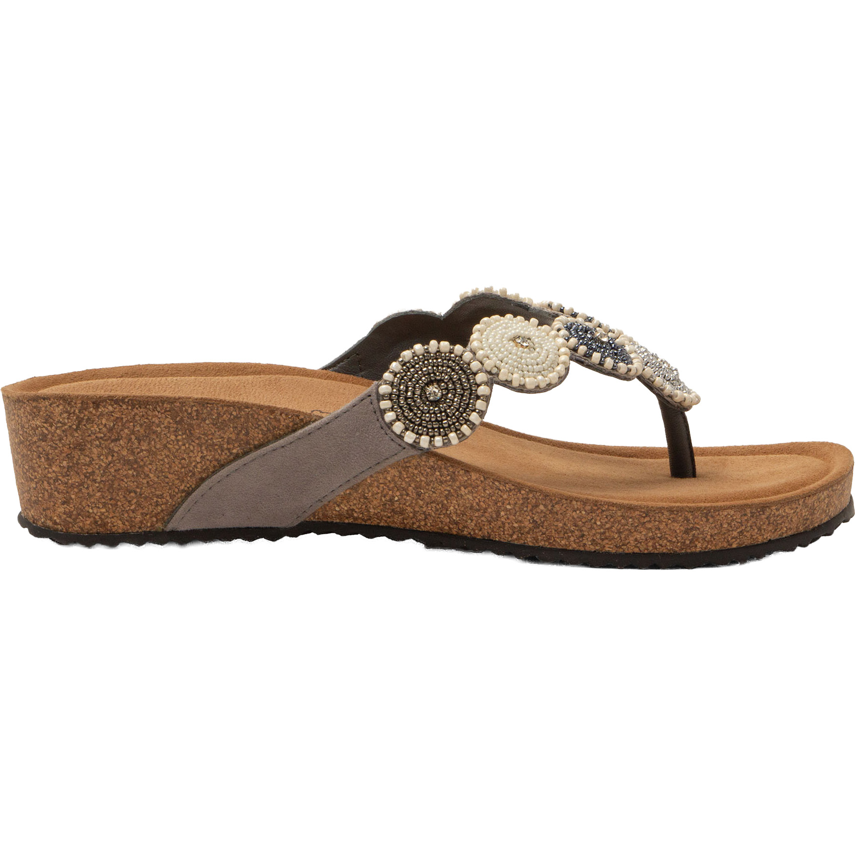 Lazamani Mare slippers dames grey 