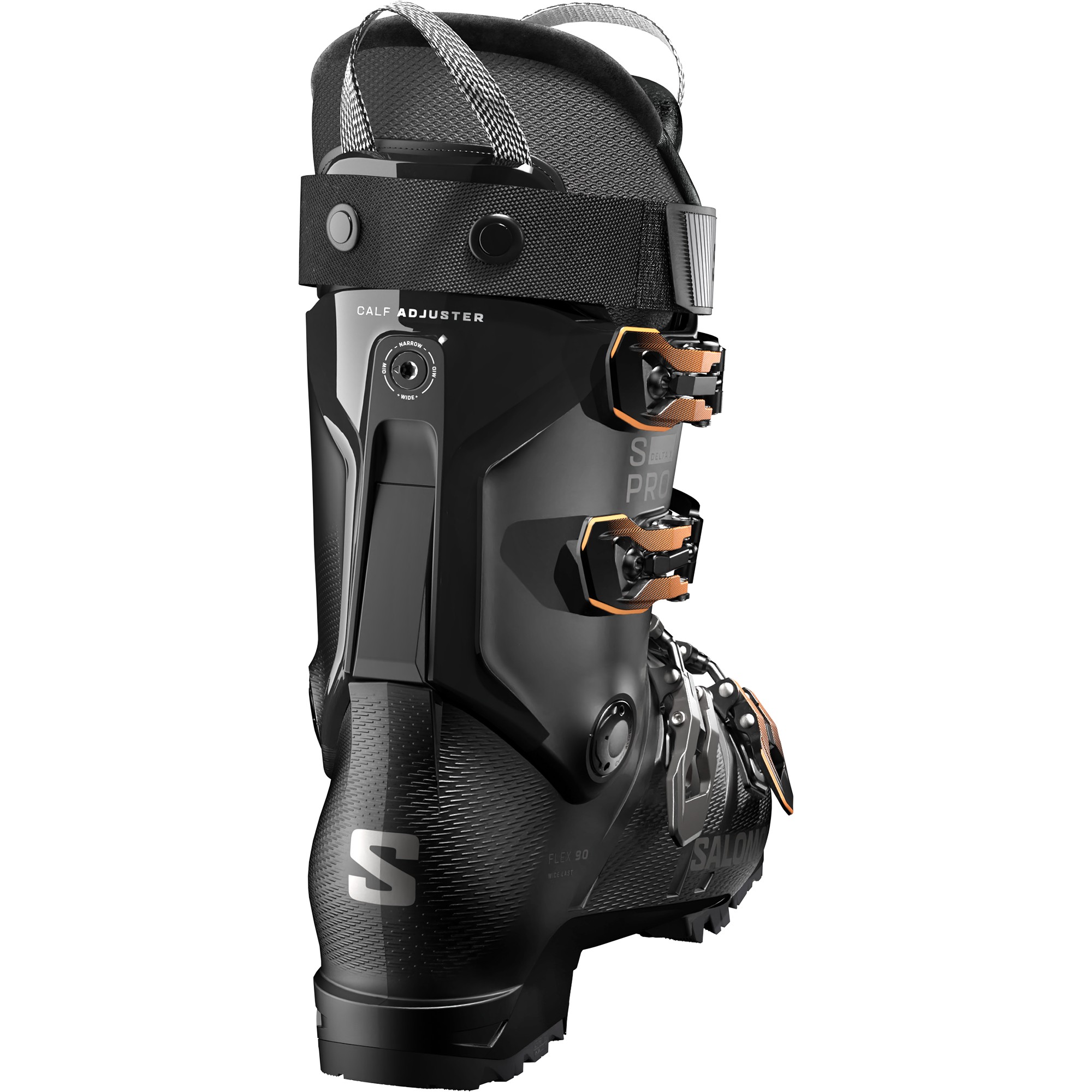 Salomon S/Pro Delta X90 skischoenen heren black dark grey metallic