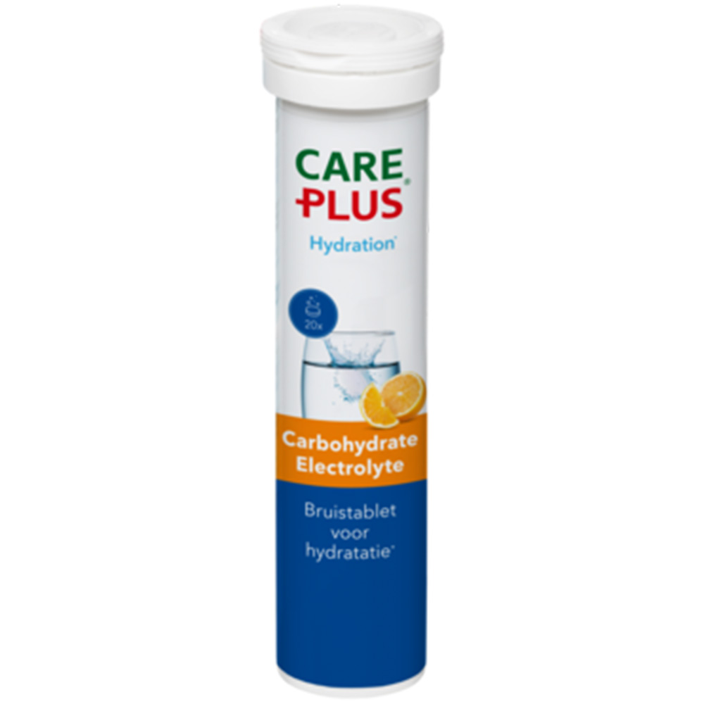 Care Plus Carbohydrate Electrolyte bruistablet orange  