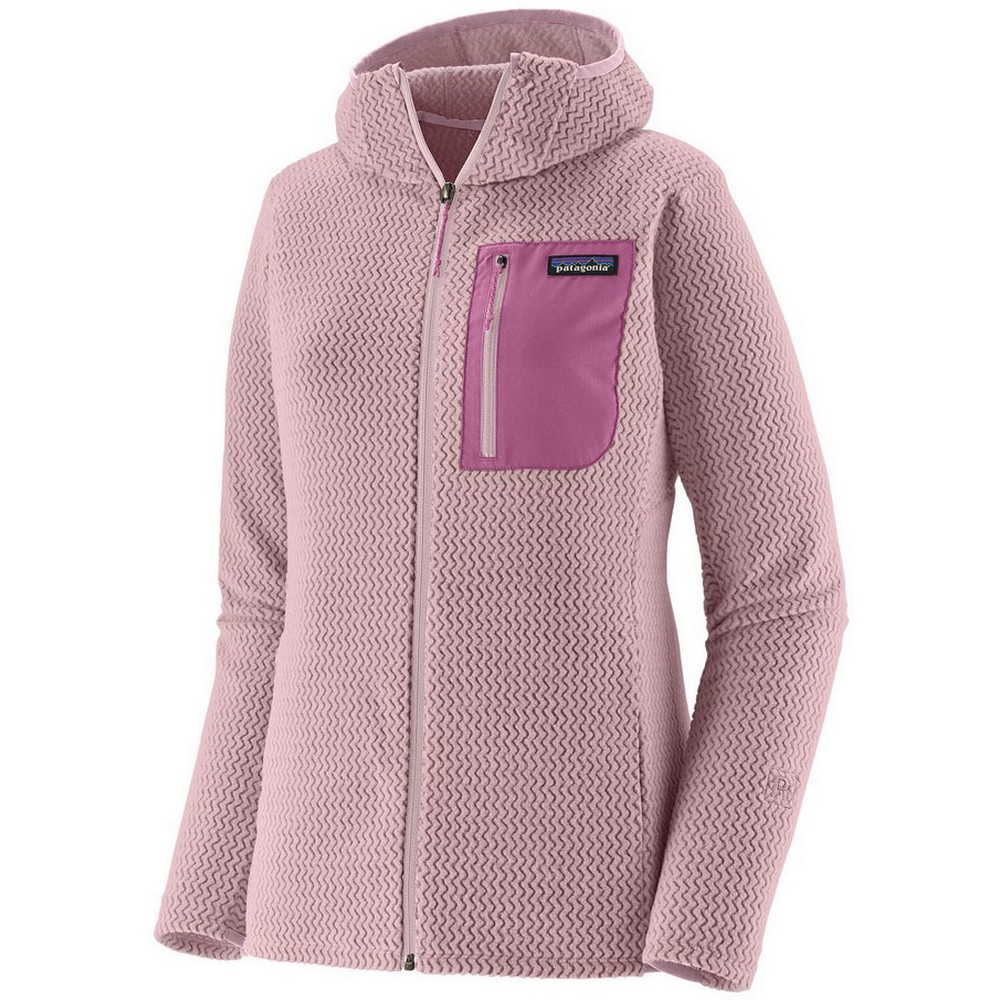 Patagonia R1 Air Hoody fleece vest dames quiet violet 