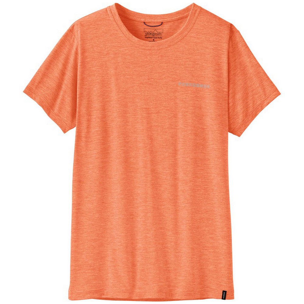 Patagonia Capilene Cool Daily Mother Rays shirt dames peach  sherb