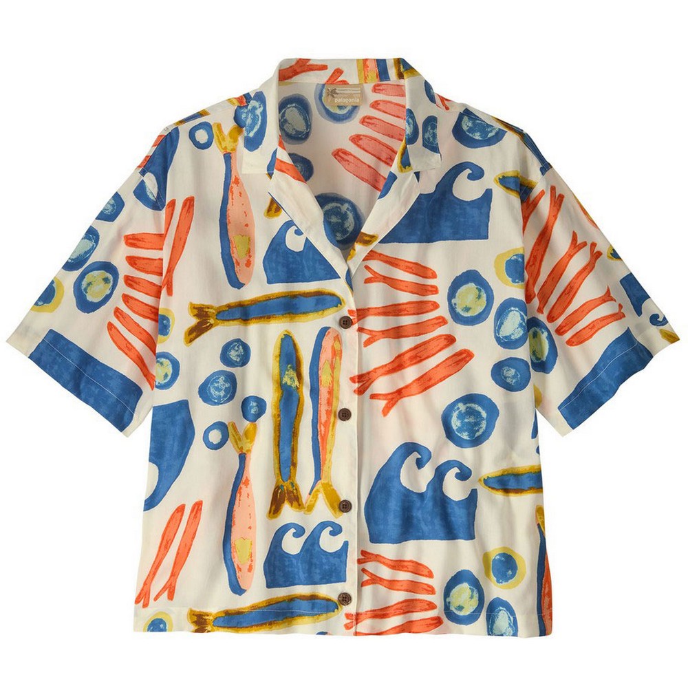 Patagonia Tidal Threads blouse dames sardines natural 