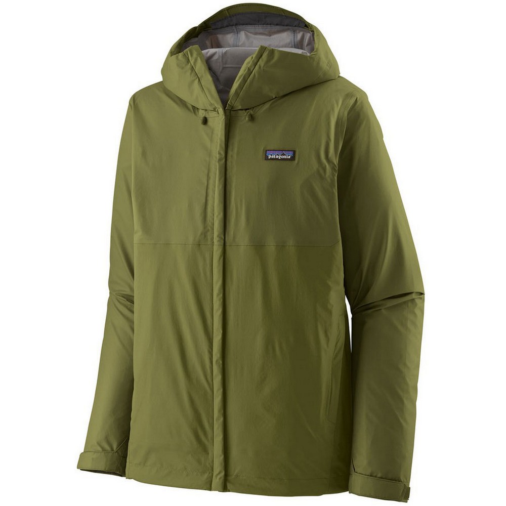 Patagonia Torrentshell 3L Rain outdoor jack heren caper  green