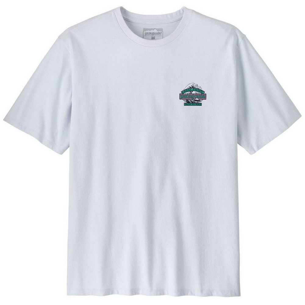 Patagonia Great Waves Responsibili-Tee shirt heren white 