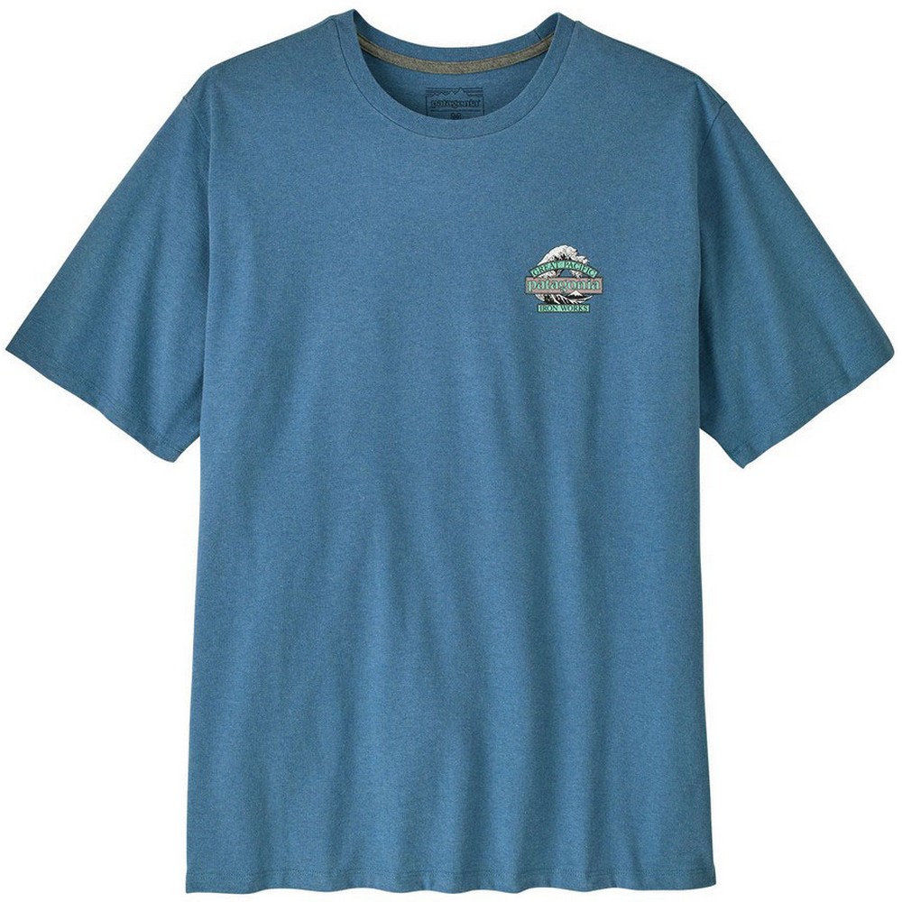 Patagonia Great Waves Responsibili-Tee shirt heren shore  blue