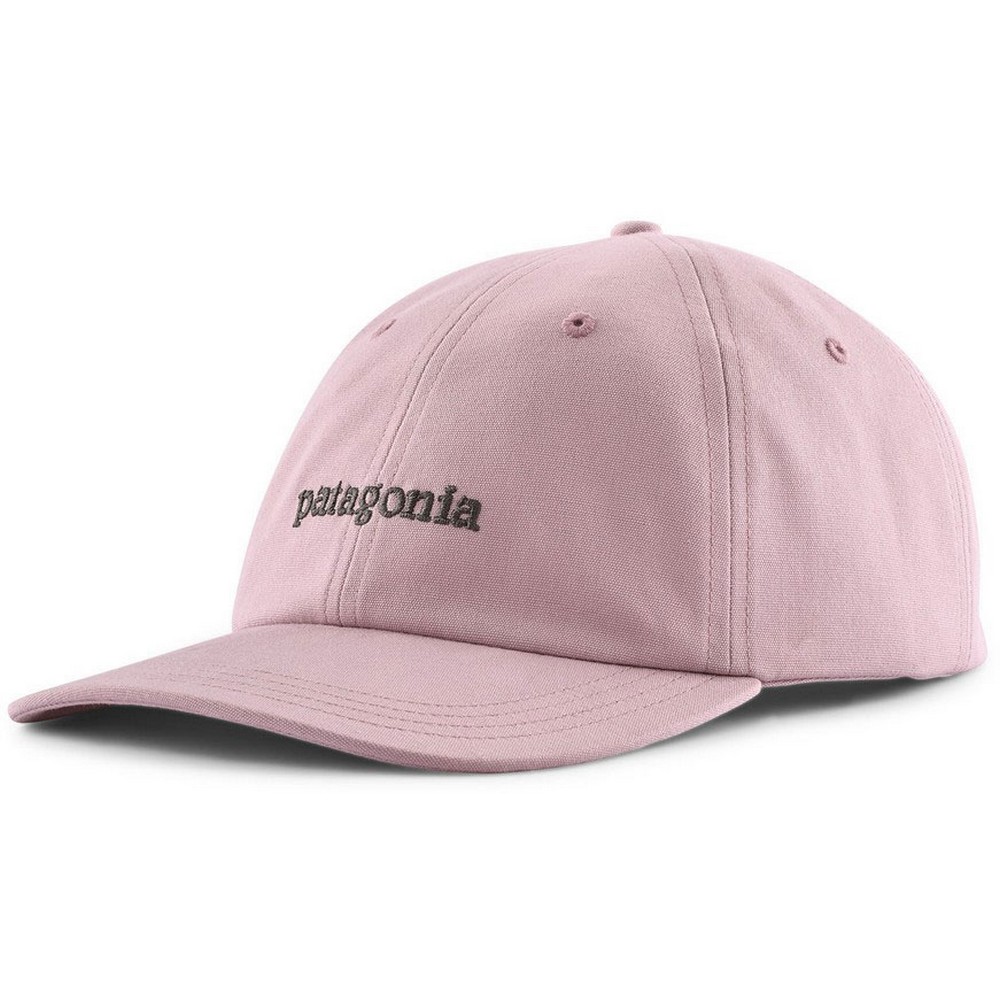 Patagonia Fitz Roy Icon Trad pet text logo quiet violet 