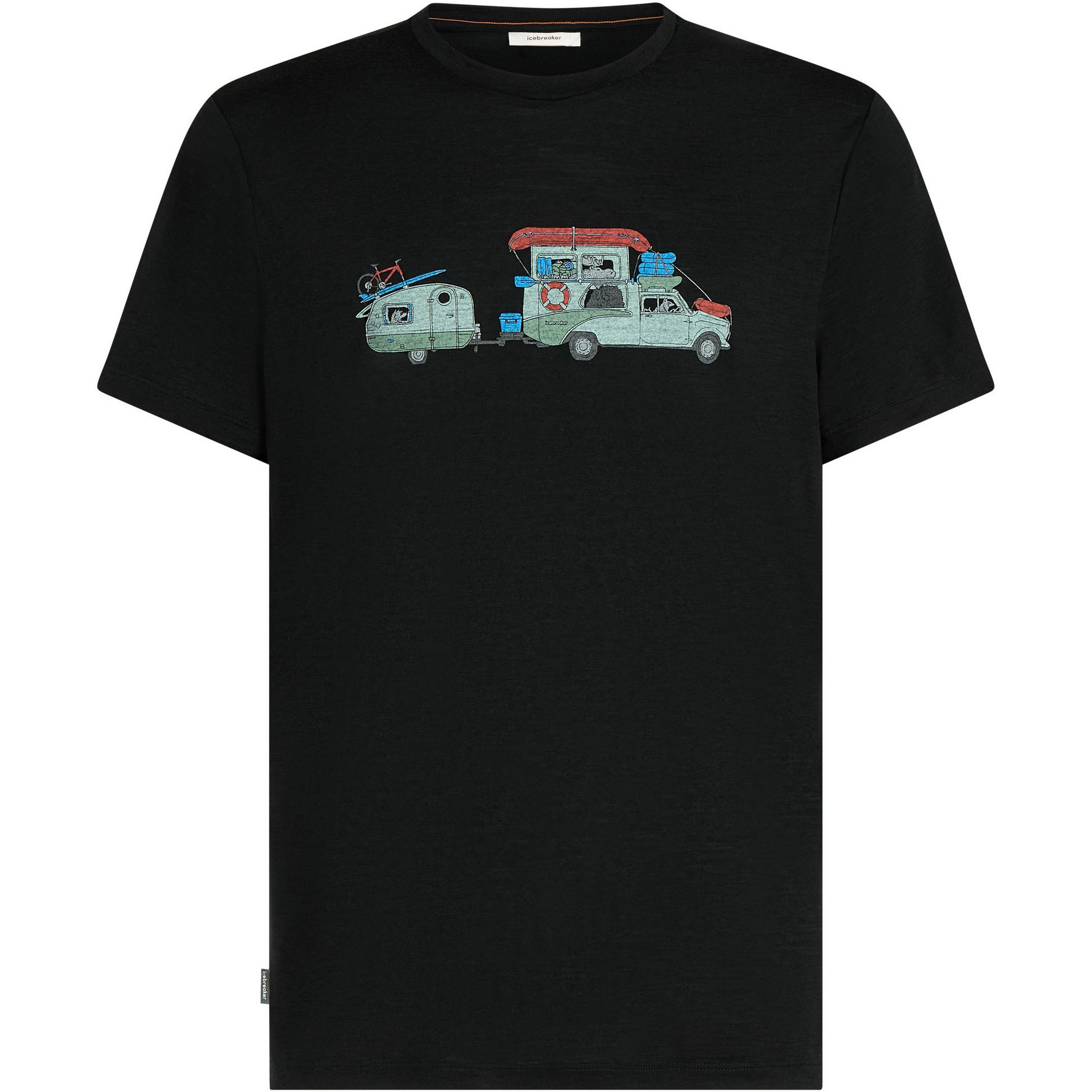 Icebreaker 150 Tech Lite Transportage shirt heren black 