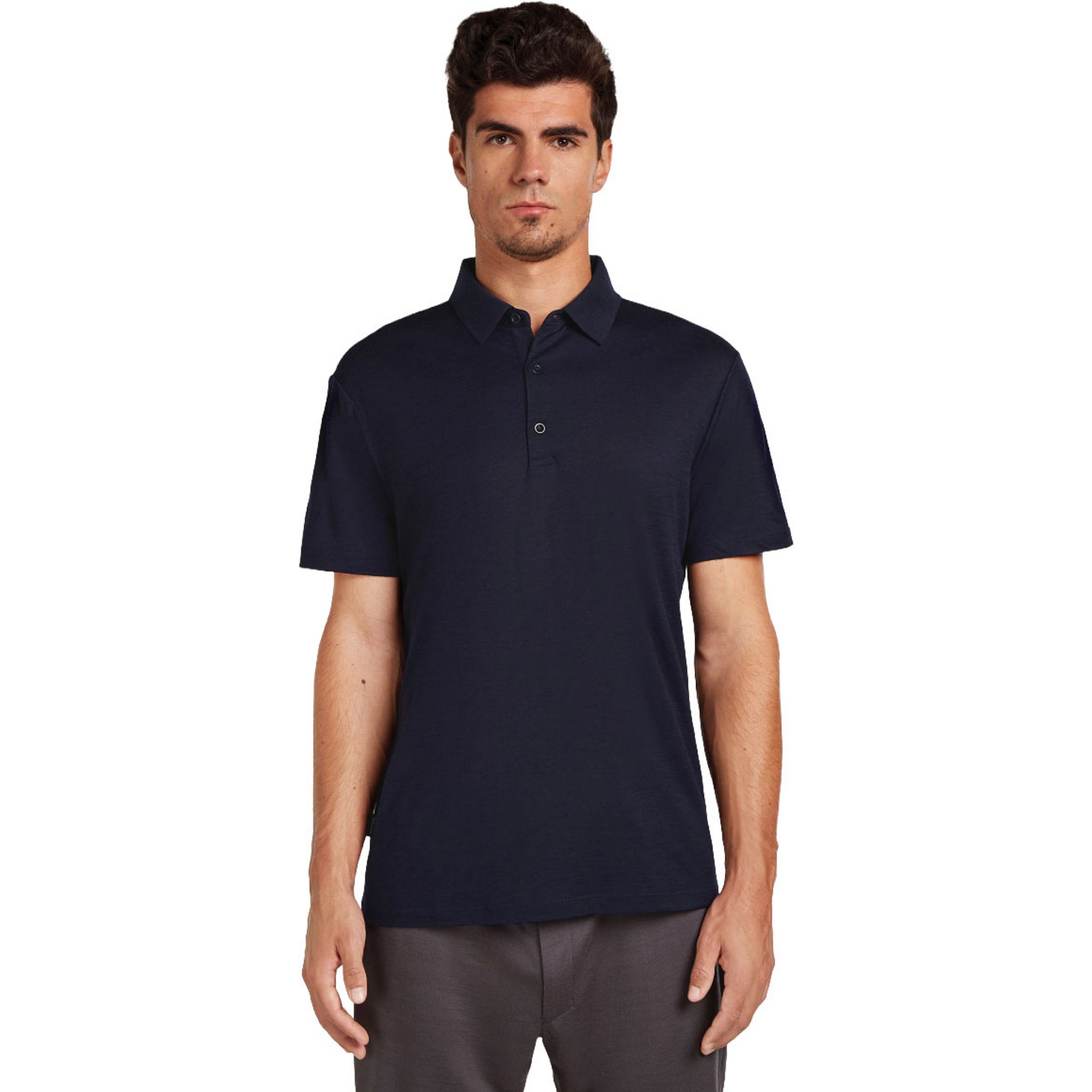 Icebreaker 150 Tech Lite III polo heren midnight navy 