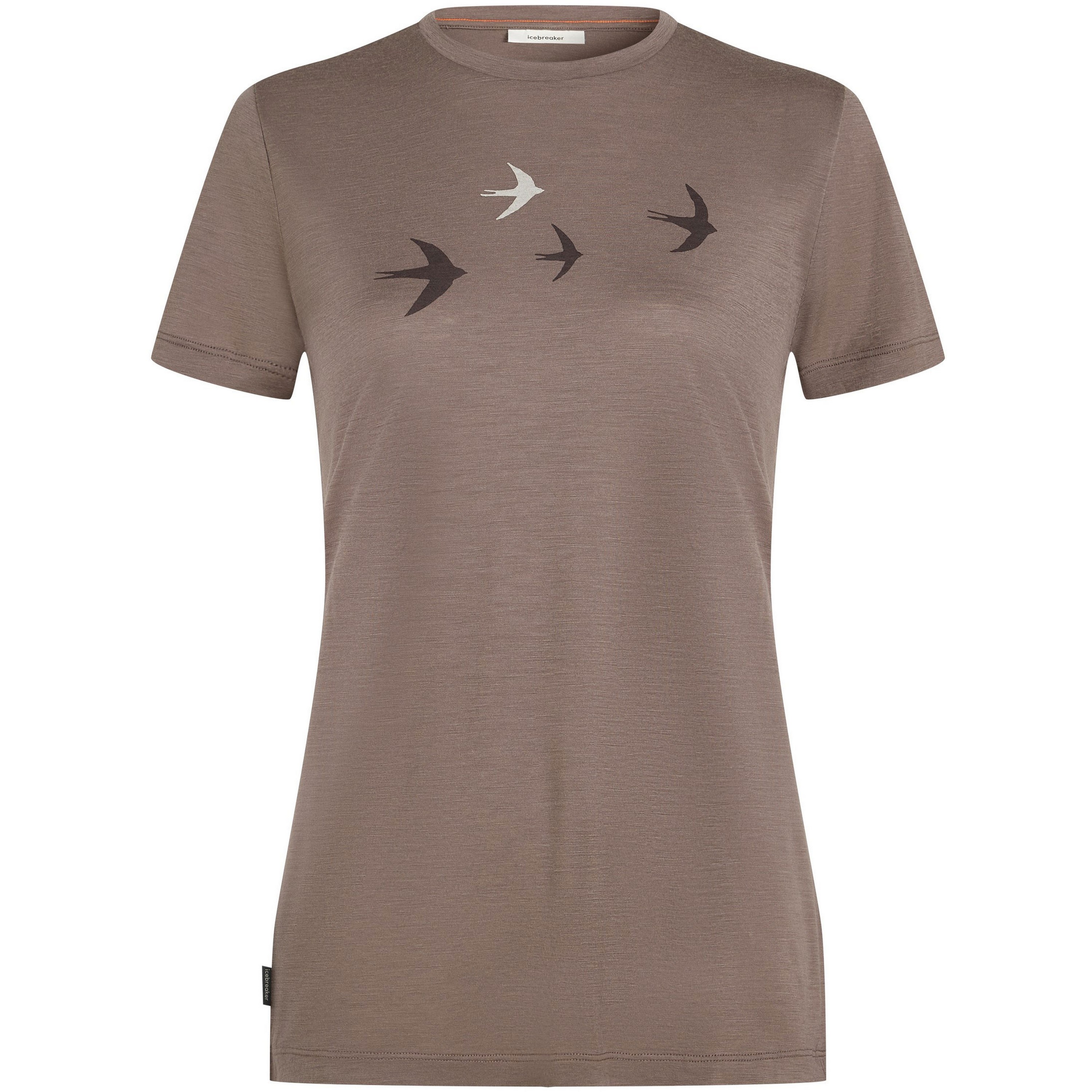 Icebreaker 150 Tech Lite Bird Transit shirt dames porcini 