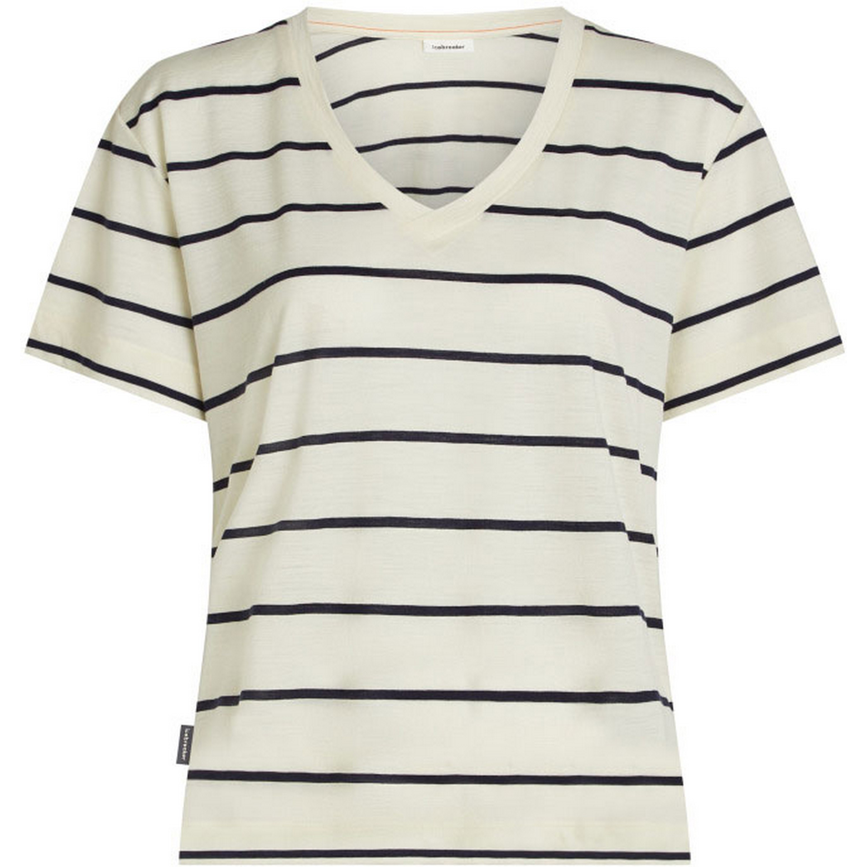 Icebreaker 150 Tech Lite Relax V Neck shirt dames undyed midnight navy s