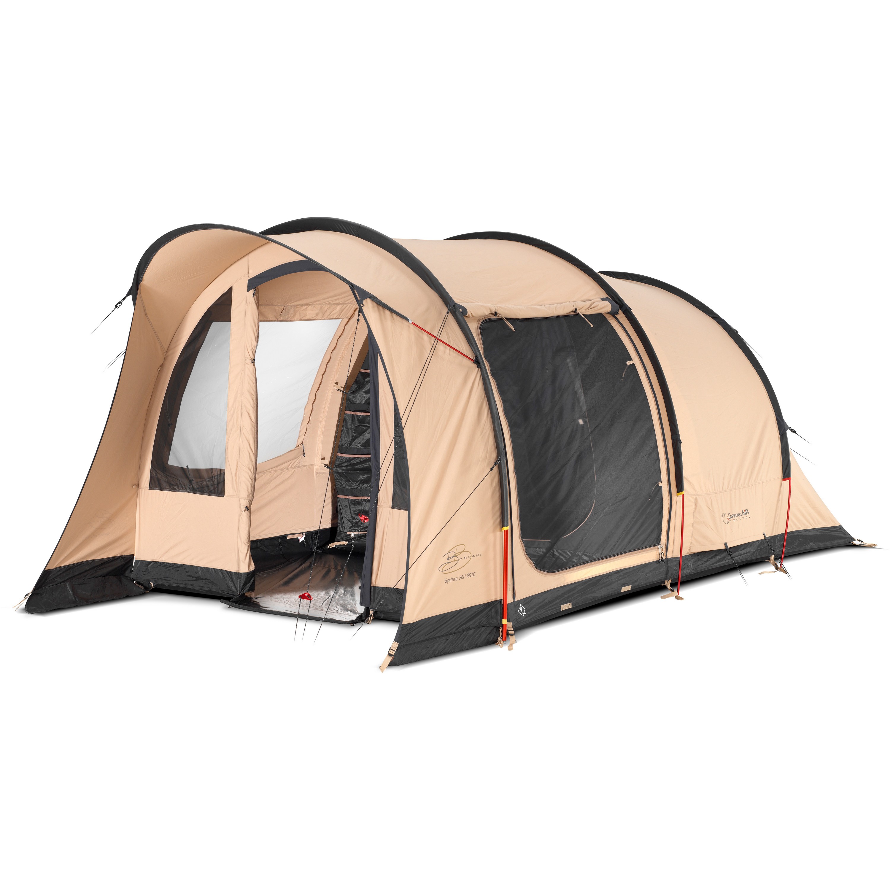 Bardani Spitfire 260 RSTC tunneltent beige black 