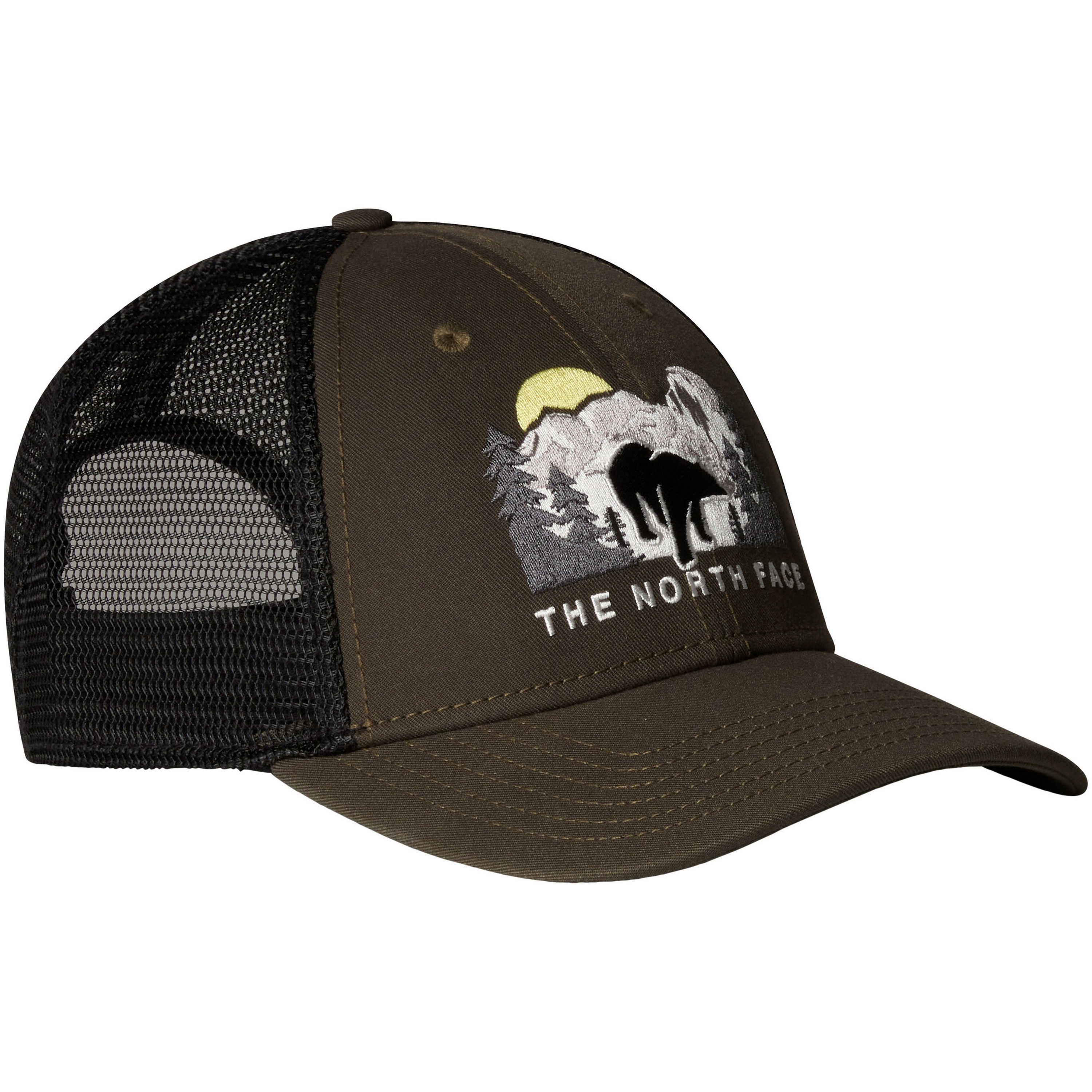 The North Face Embroidered Mudder Trucker pet taupe green 