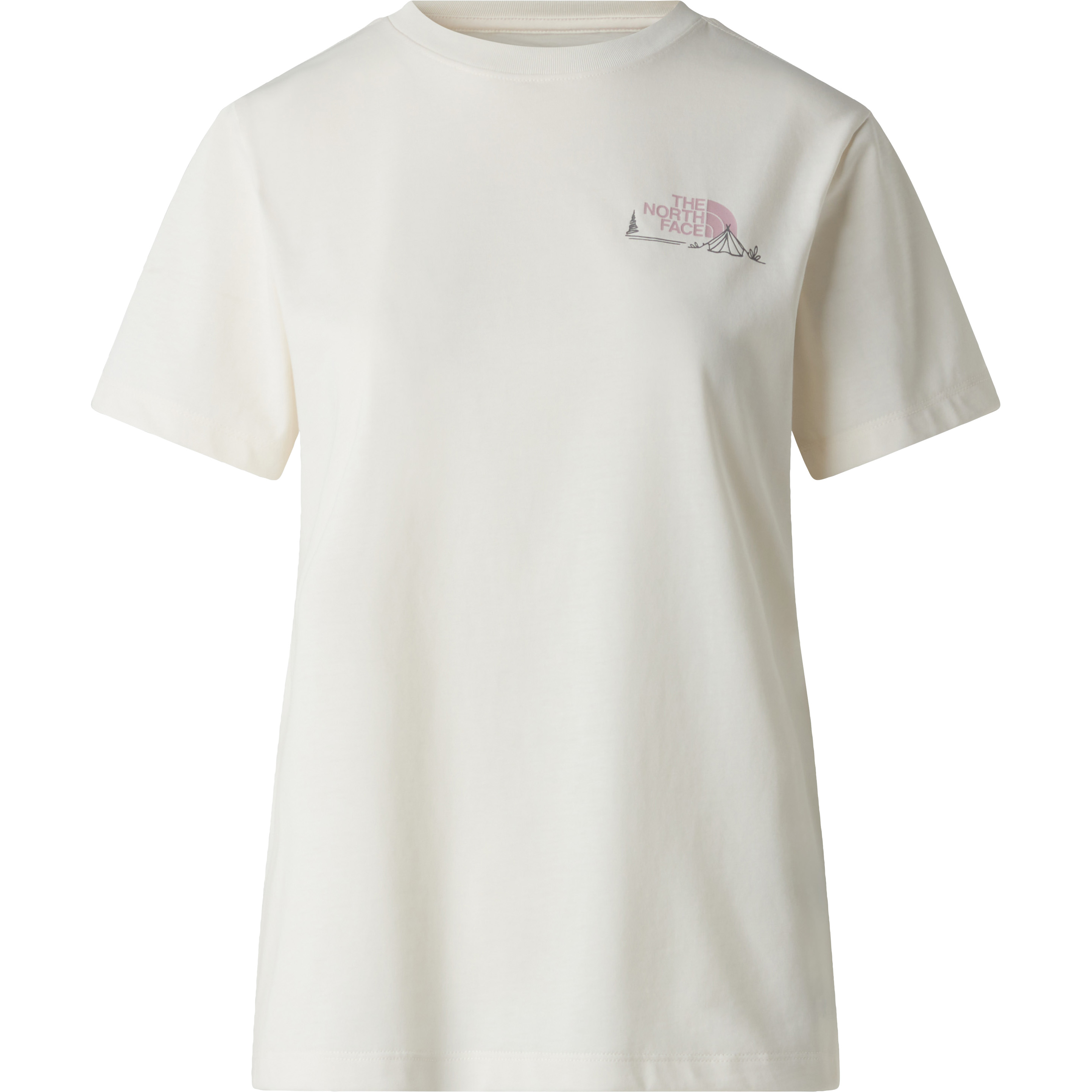The North Face Monte Regular Graphic shirt dames white dune 