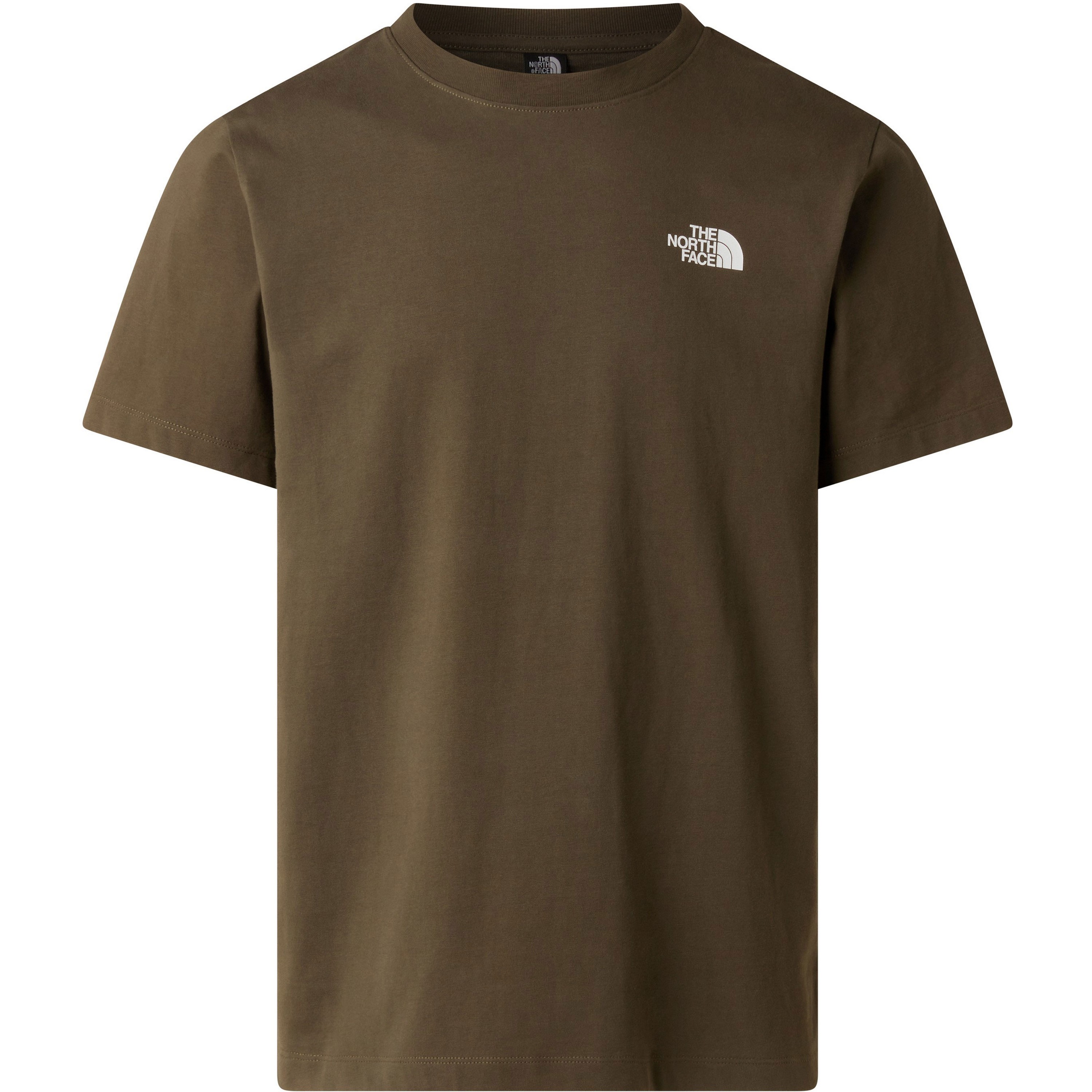 The North Face North Faces Regular Graphic shirt heren new taupe  green
