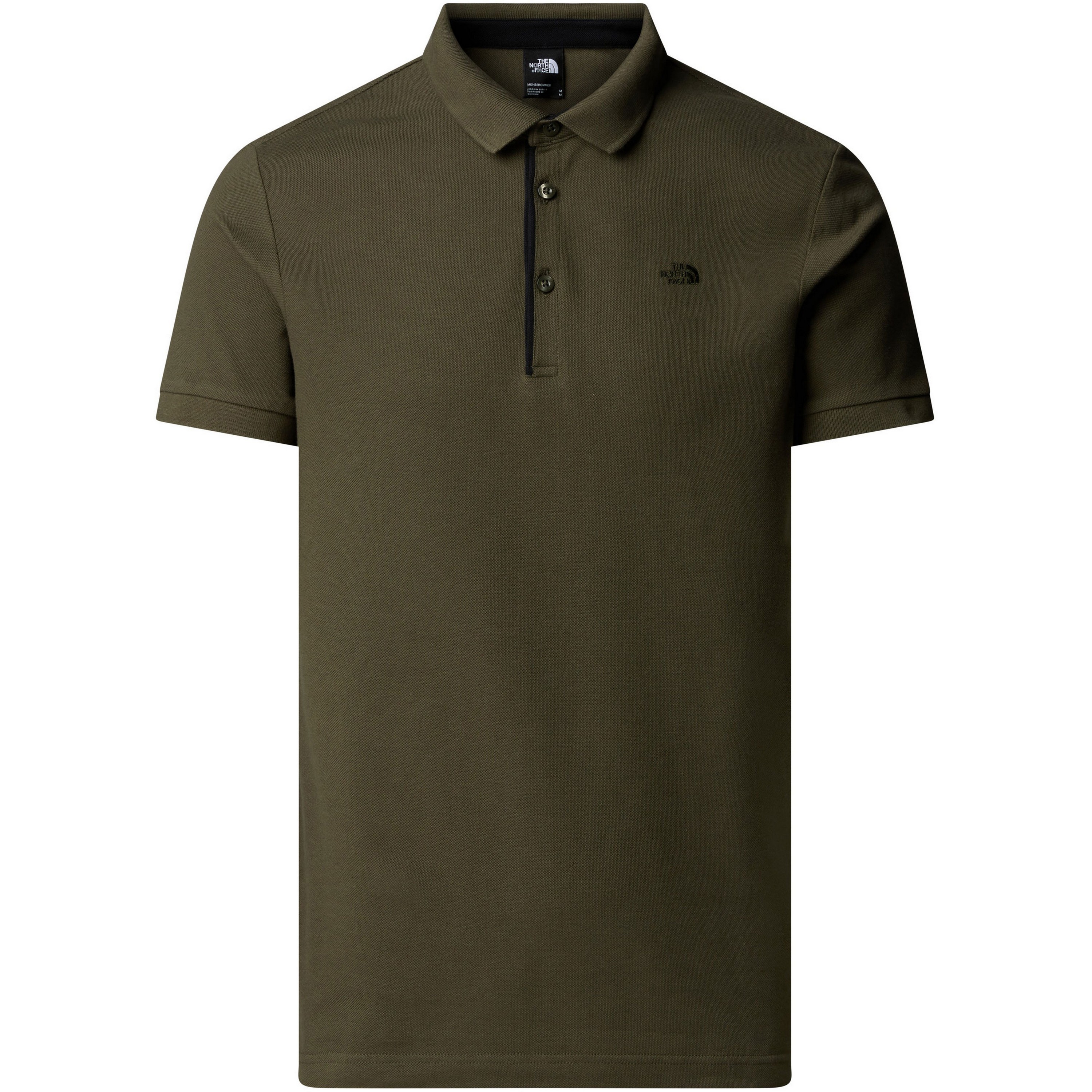 The North Face Premium Slim polo heren new taupe green 