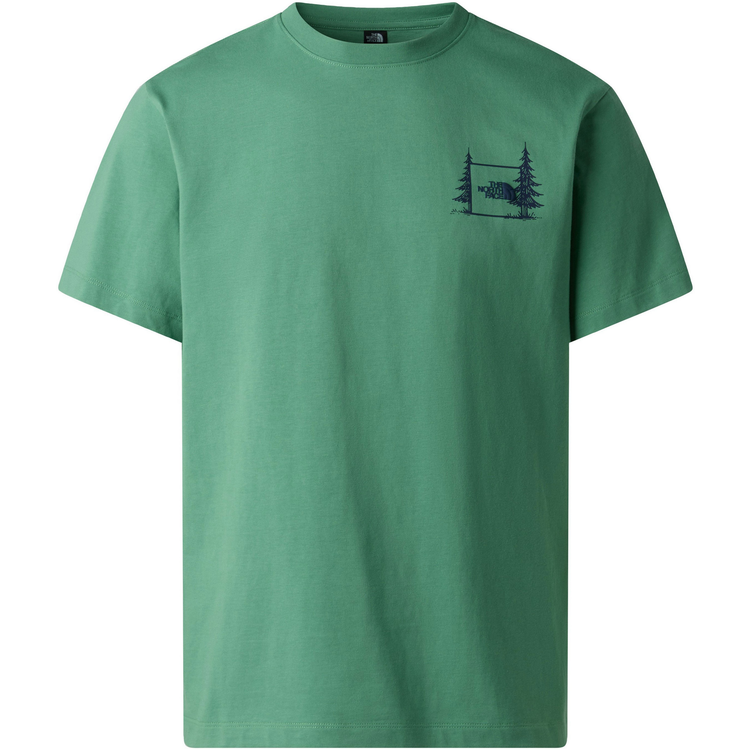 The North Face Camping Relaxed Graphic shirt heren dimmed algae 