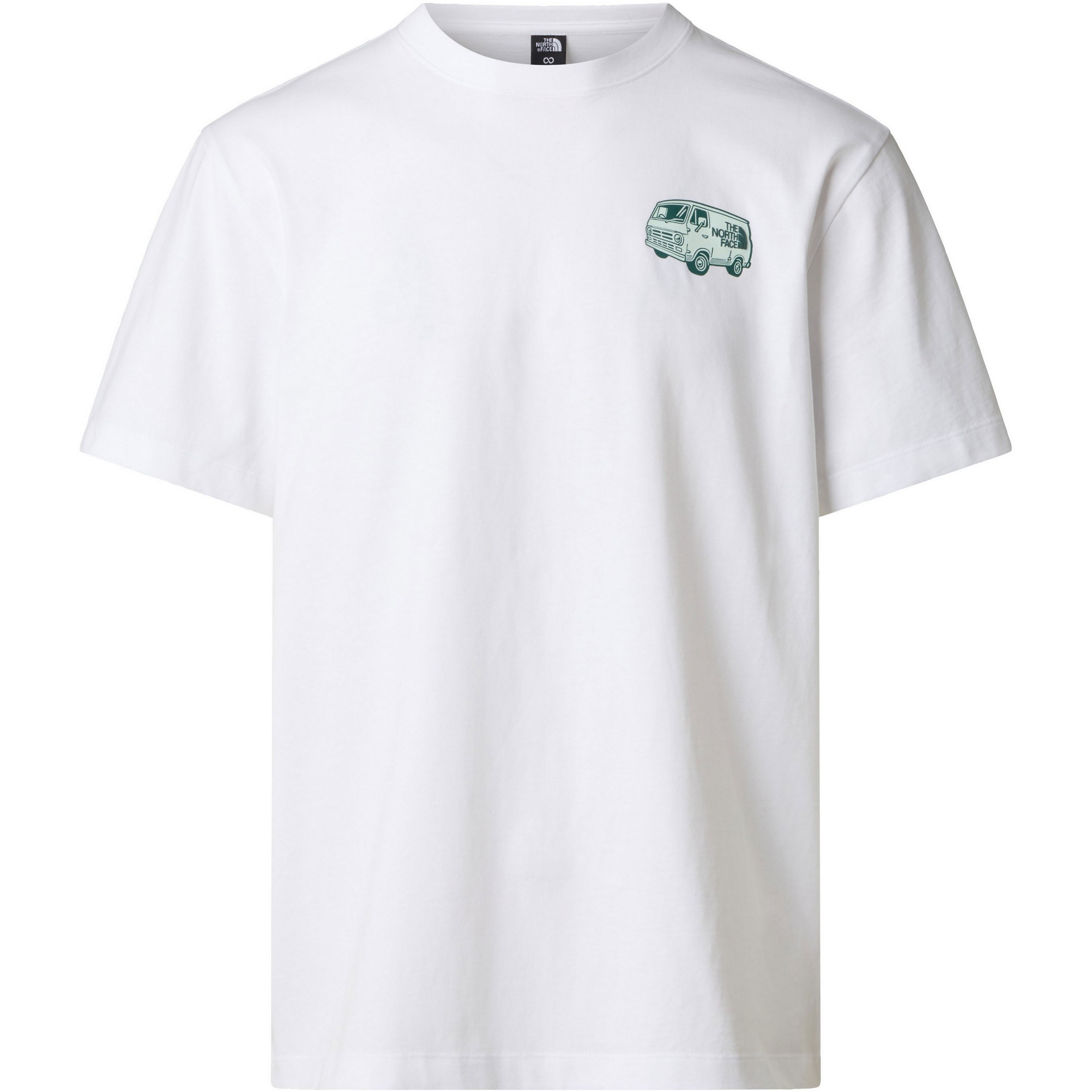 The North Face Van Life Relaxed Graphic shirt heren TNF white 