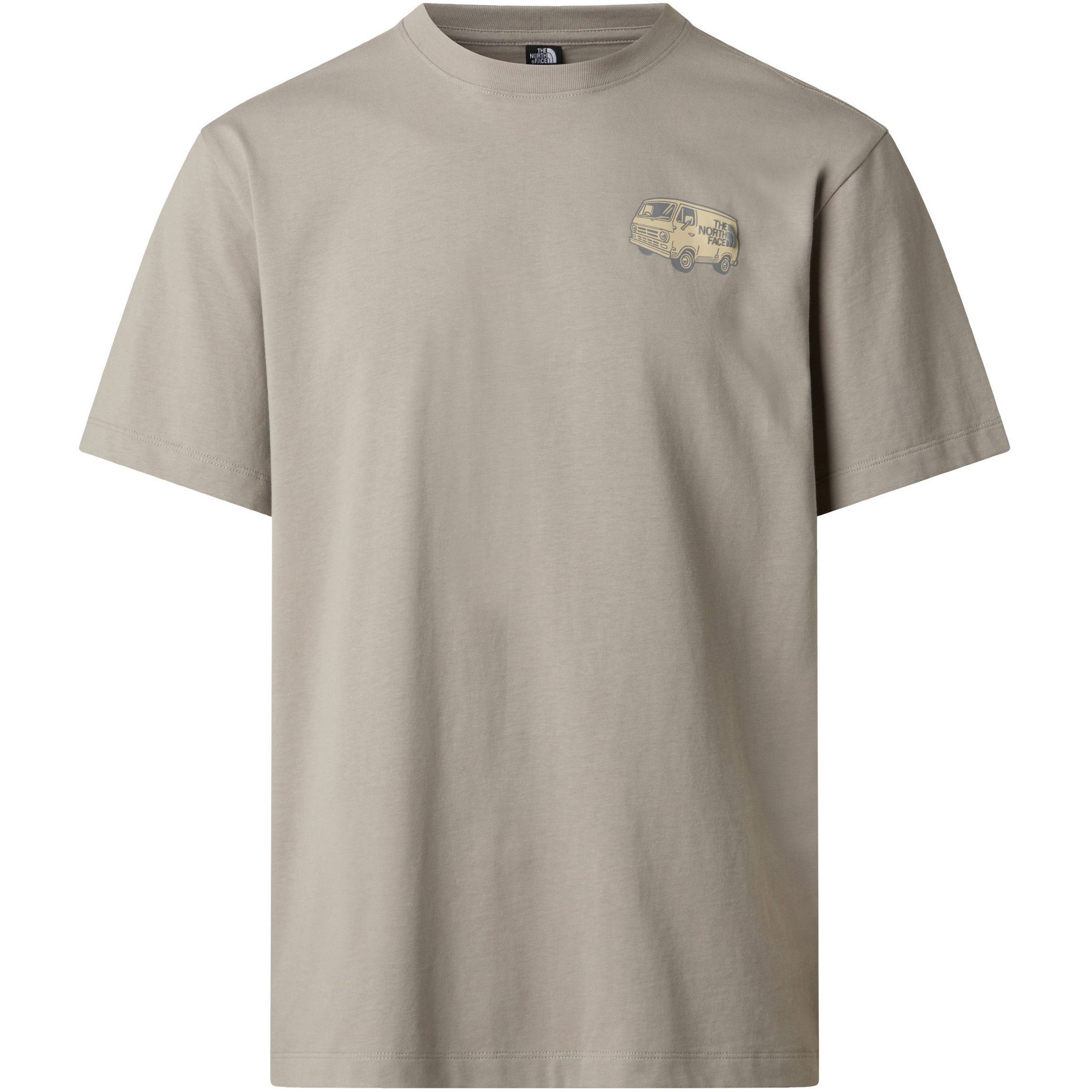 The North Face Van Life Relaxed Graphic shirt heren stone slab 