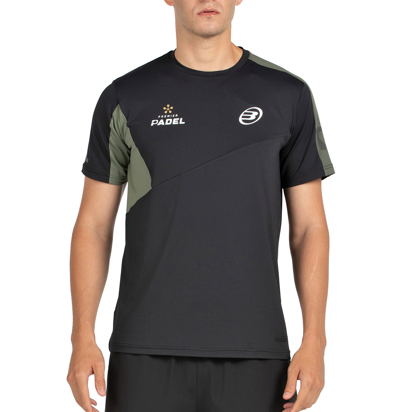 Bullpadel Pocate tennisshirt heren black 