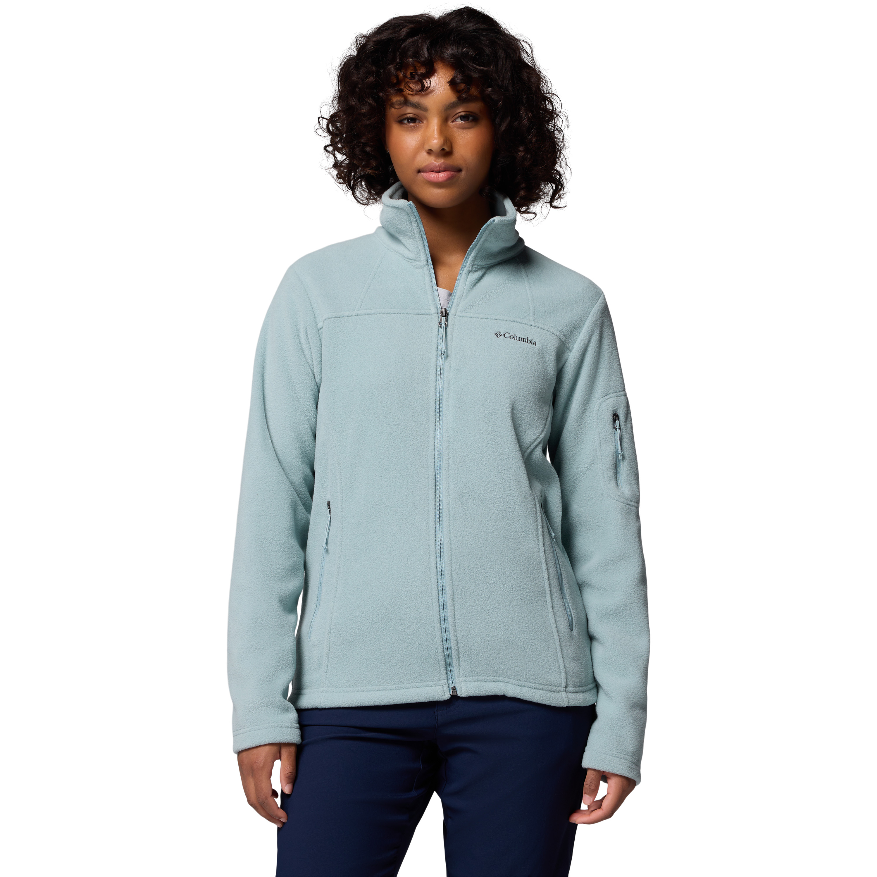 Columbia Fast Trek II fleece vest dames crushed blue 