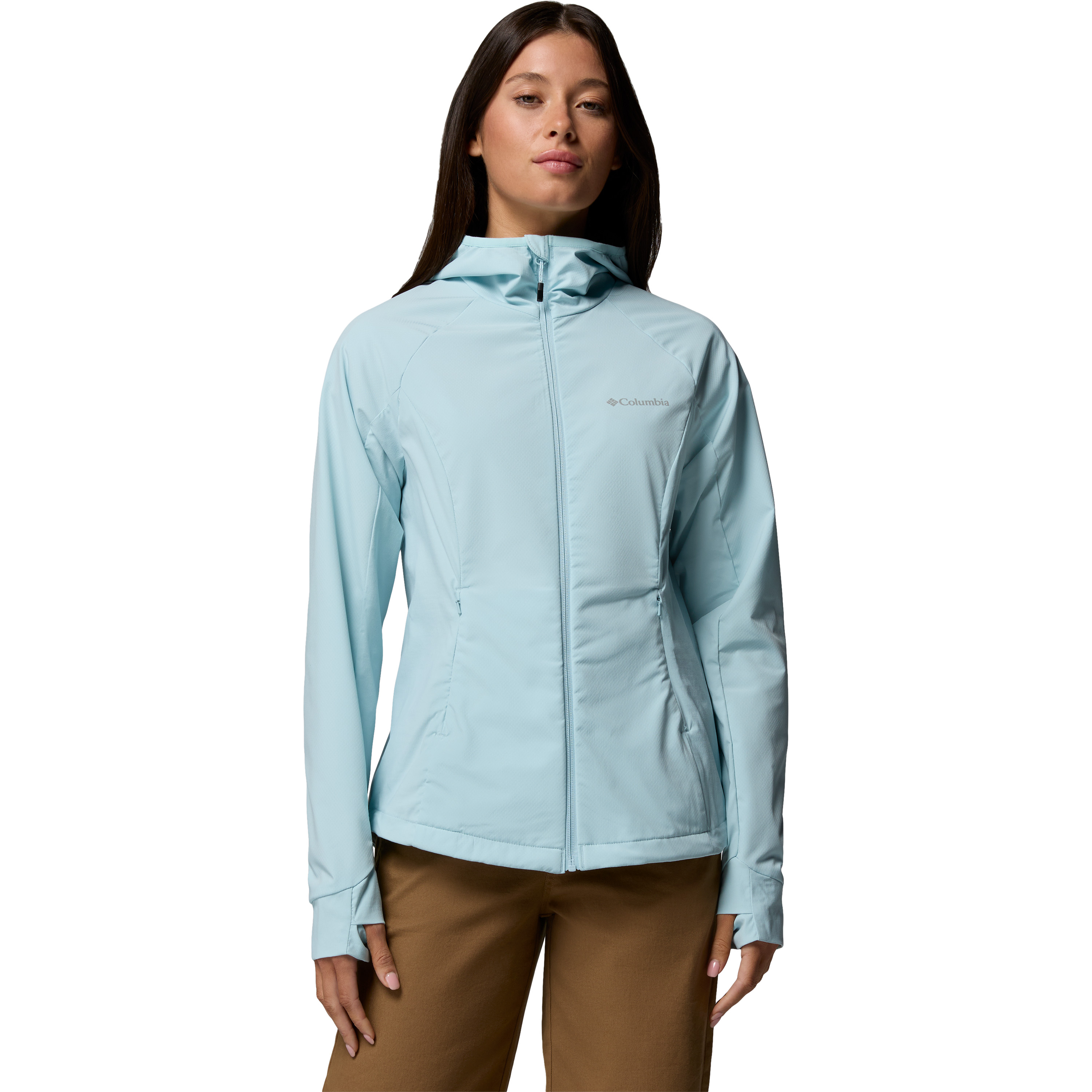 Columbia Sweet As III Hooded softshell jas dames marine light