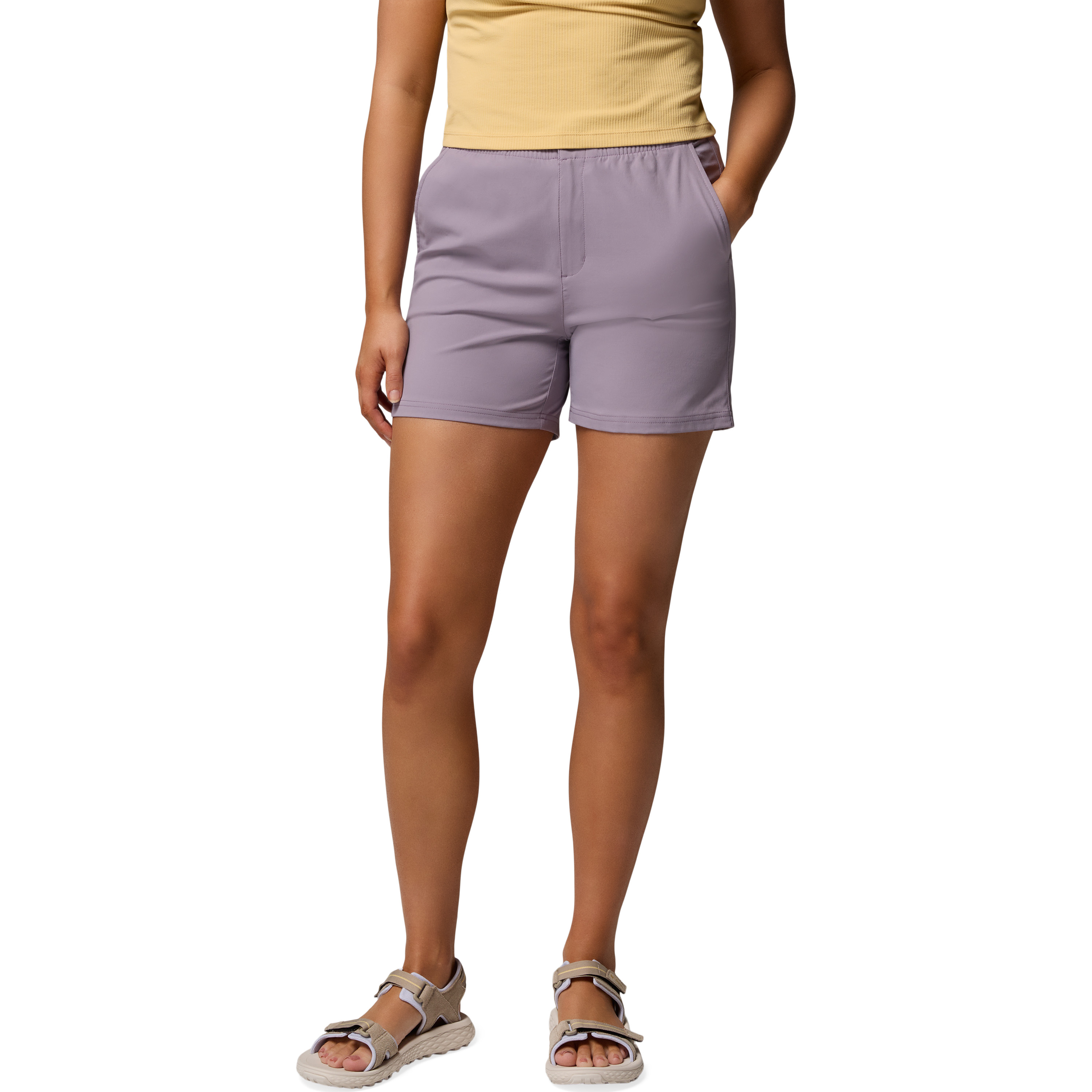 Columbia Cedar Crest short dames shale purple 