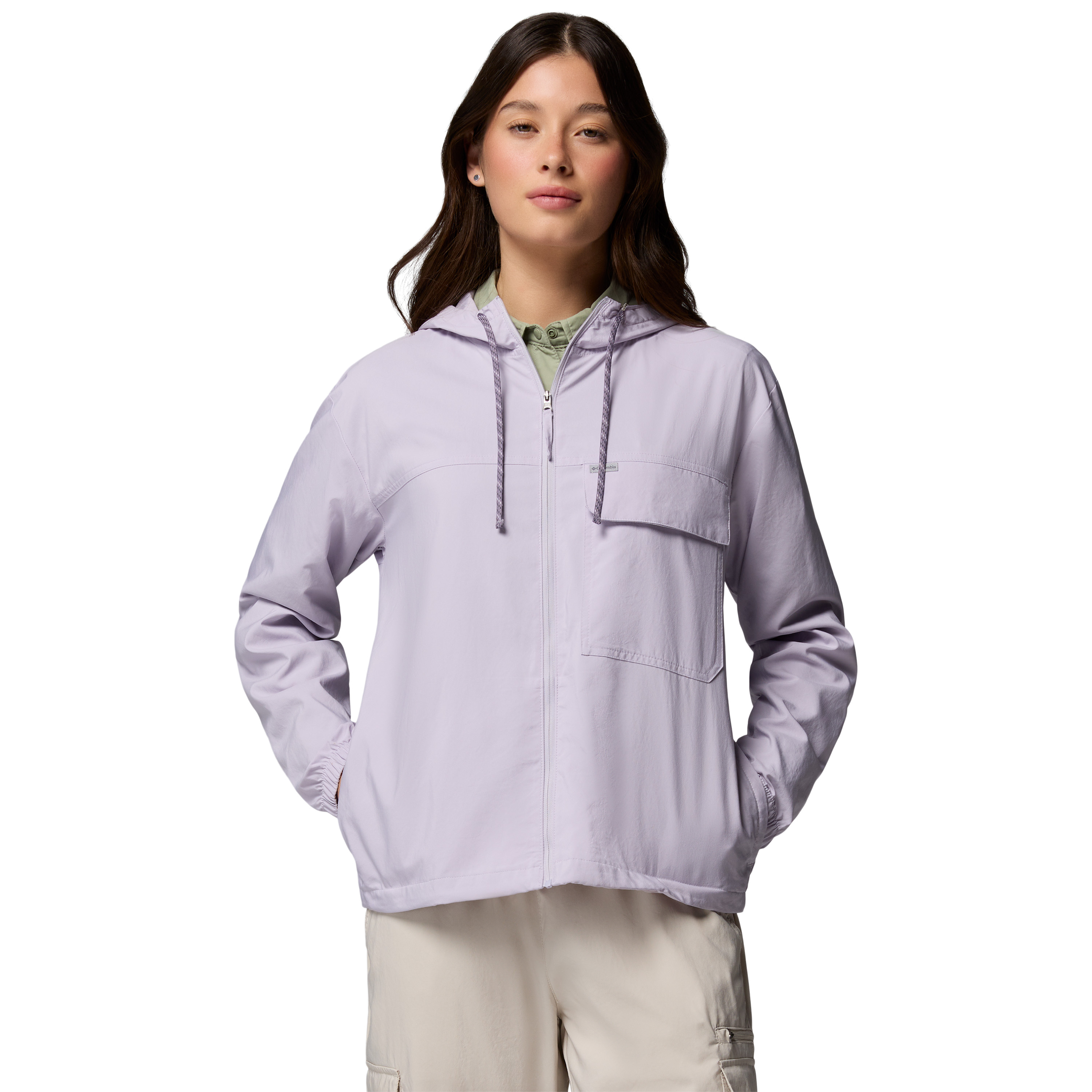 Columbia Skien Valley Hooded outdoor jack dames lavender  pearl 