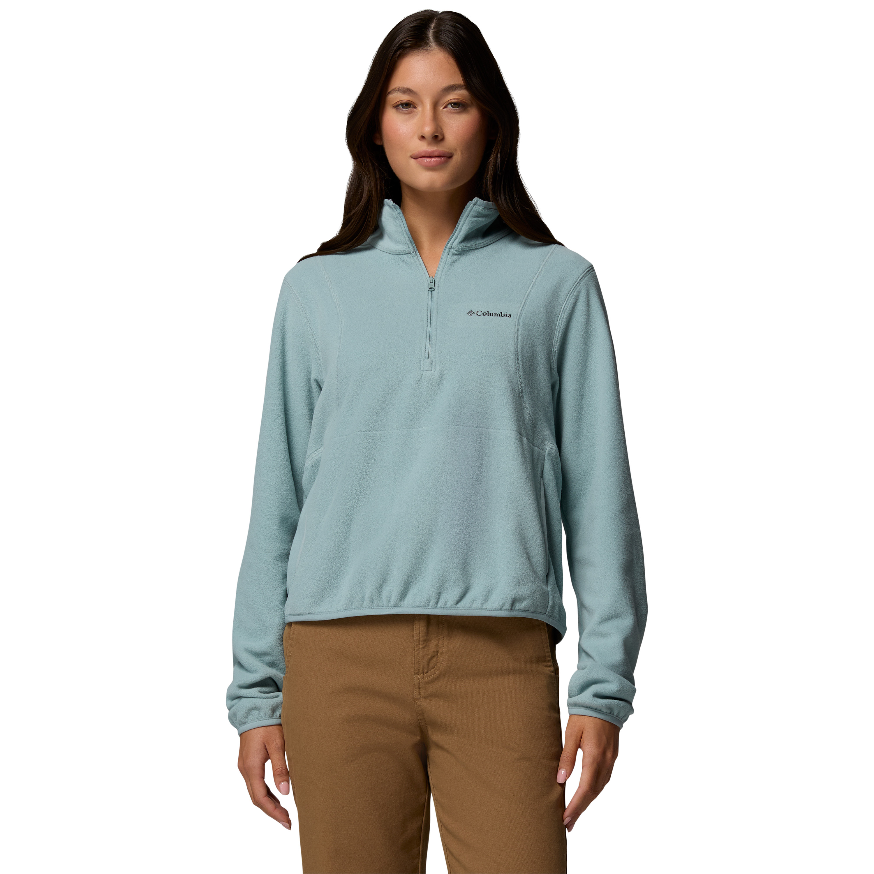 Columbia Vital Valley Half Zip Lightweight fleece sweater  dames crushed blue 