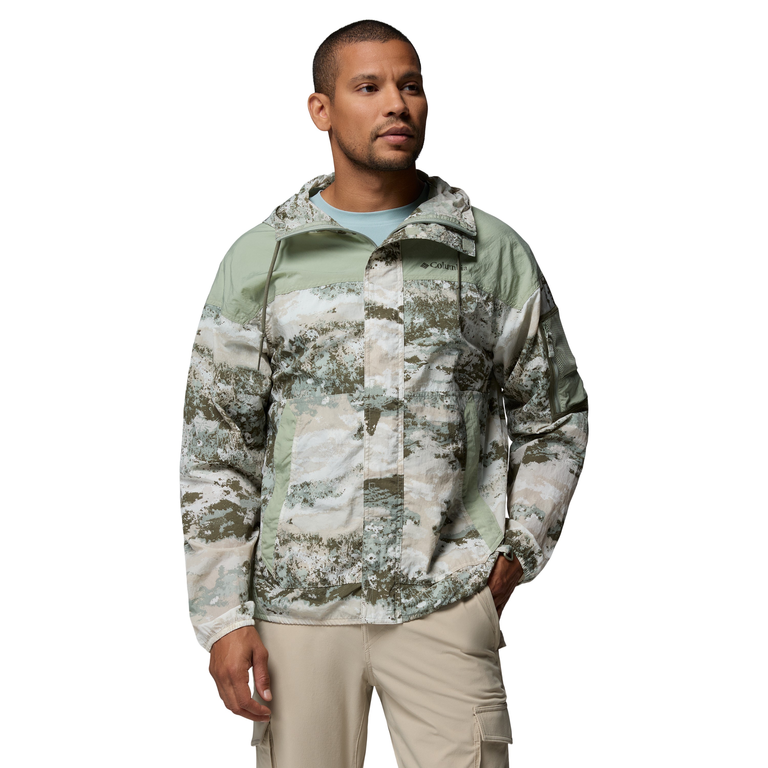 Columbia Challenger II Printed Windbreaker outdoor jack  heren safari