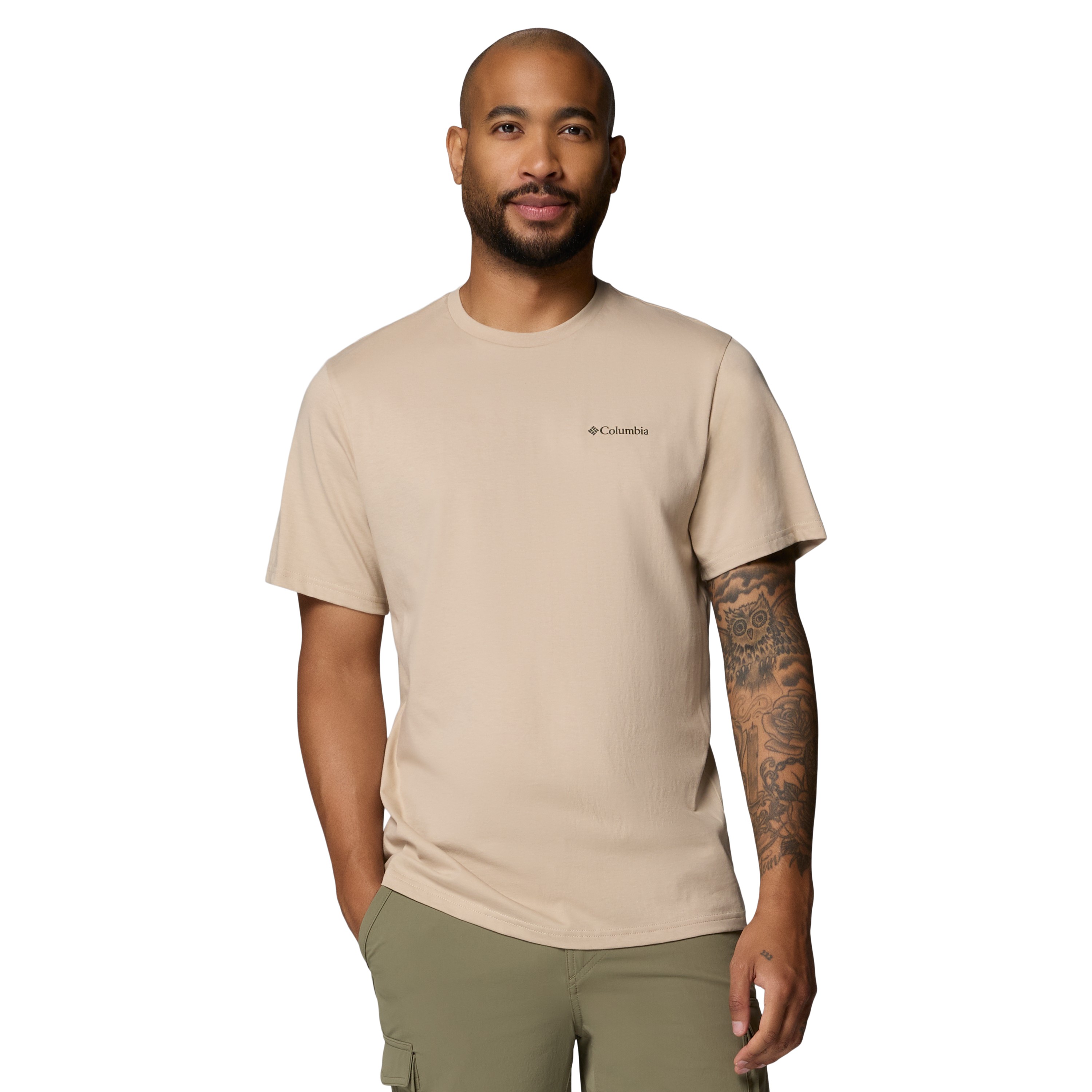 Columbia Outdoor Organic Cotton shirt heren ancient fossil  