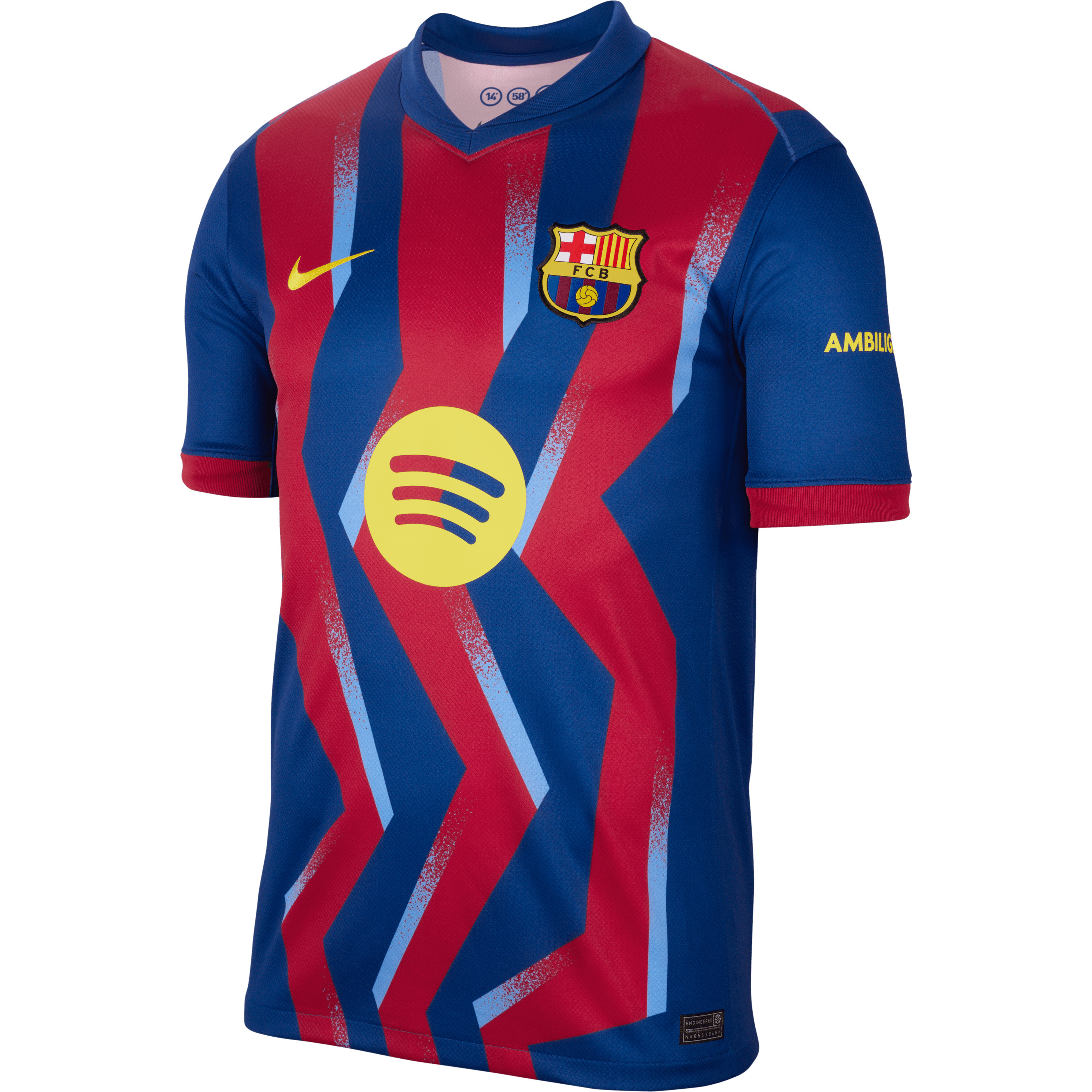 Nike FC Barcelona vierde shirt heren 25 - 26 