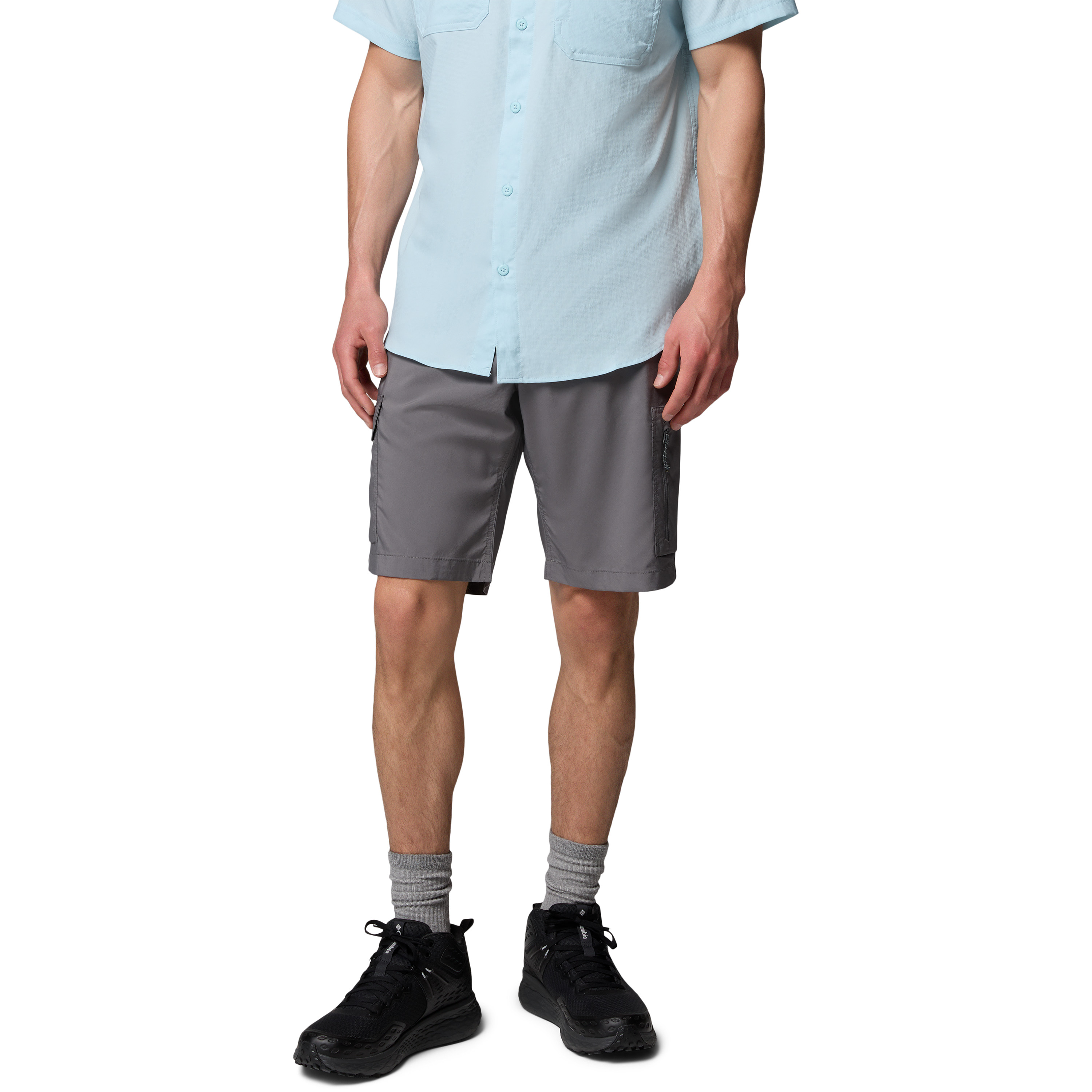 Columbia Silver Ridge Utility Cargo short heren city grey  